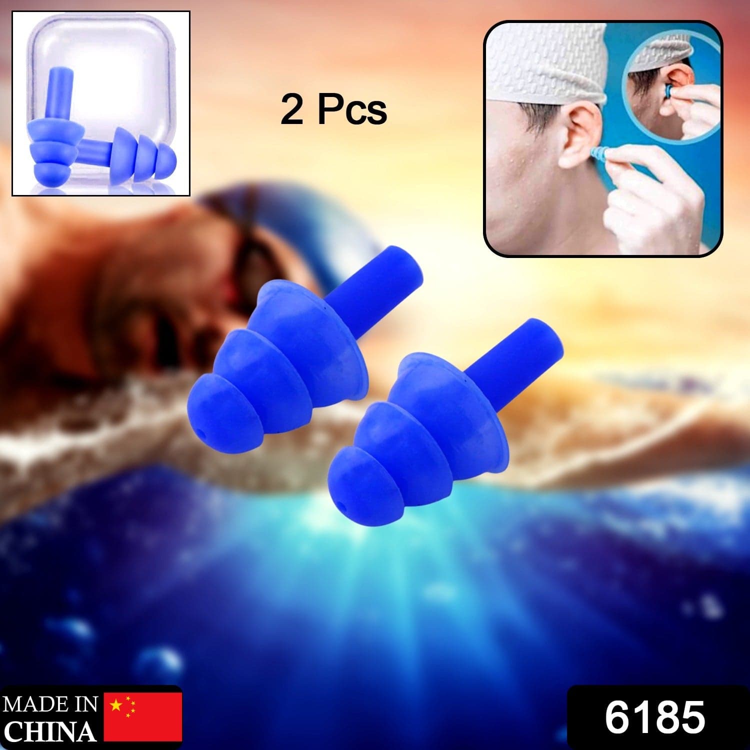 Safety Ultra Soft Foam Ear Plugs Reusable Ear Plugs For Sleeping thumbnail 2