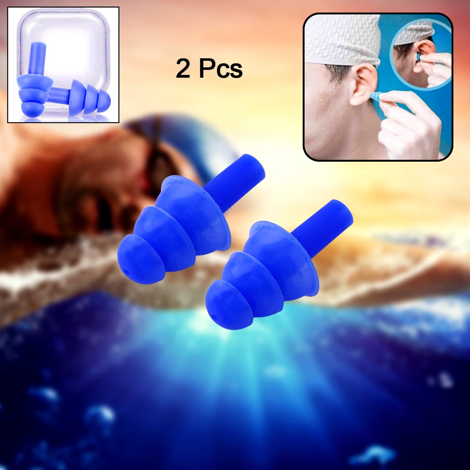 Safety Ultra Soft Foam Ear Plugs Reusable Ear Plugs For Sleeping thumbnail 4