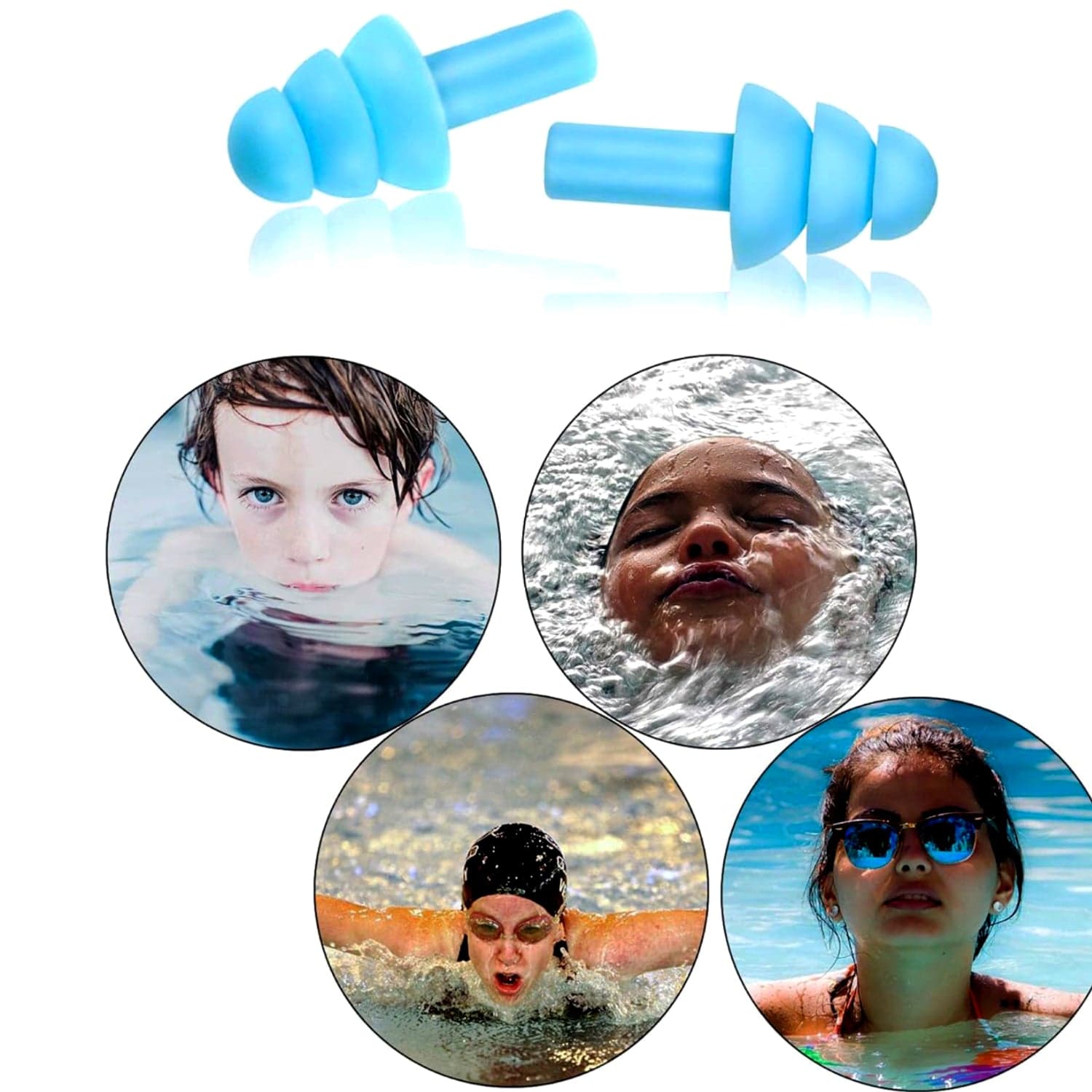 Safety Ultra Soft Foam Ear Plugs Reusable Ear Plugs For Sleeping thumbnail 6