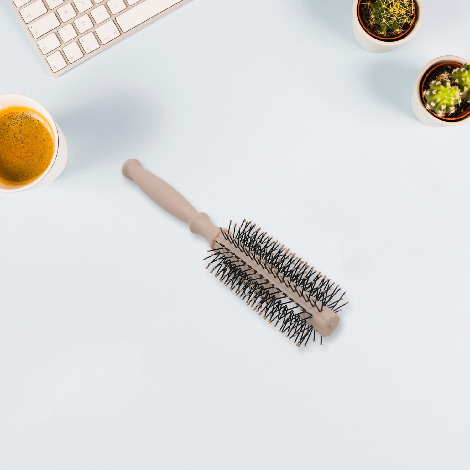 Round Hair Brush For Blow Drying & Hair Styling, Hair accessories thumbnail 6