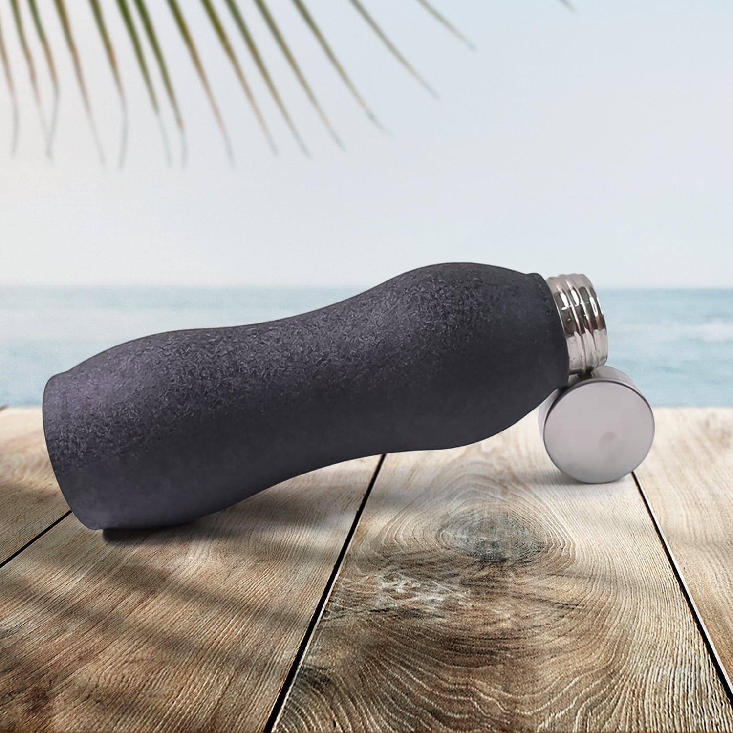 Stainless Steel Water Bottle (1000ML / Mix Colour / 1 Pc / Crocodile) thumbnail 6