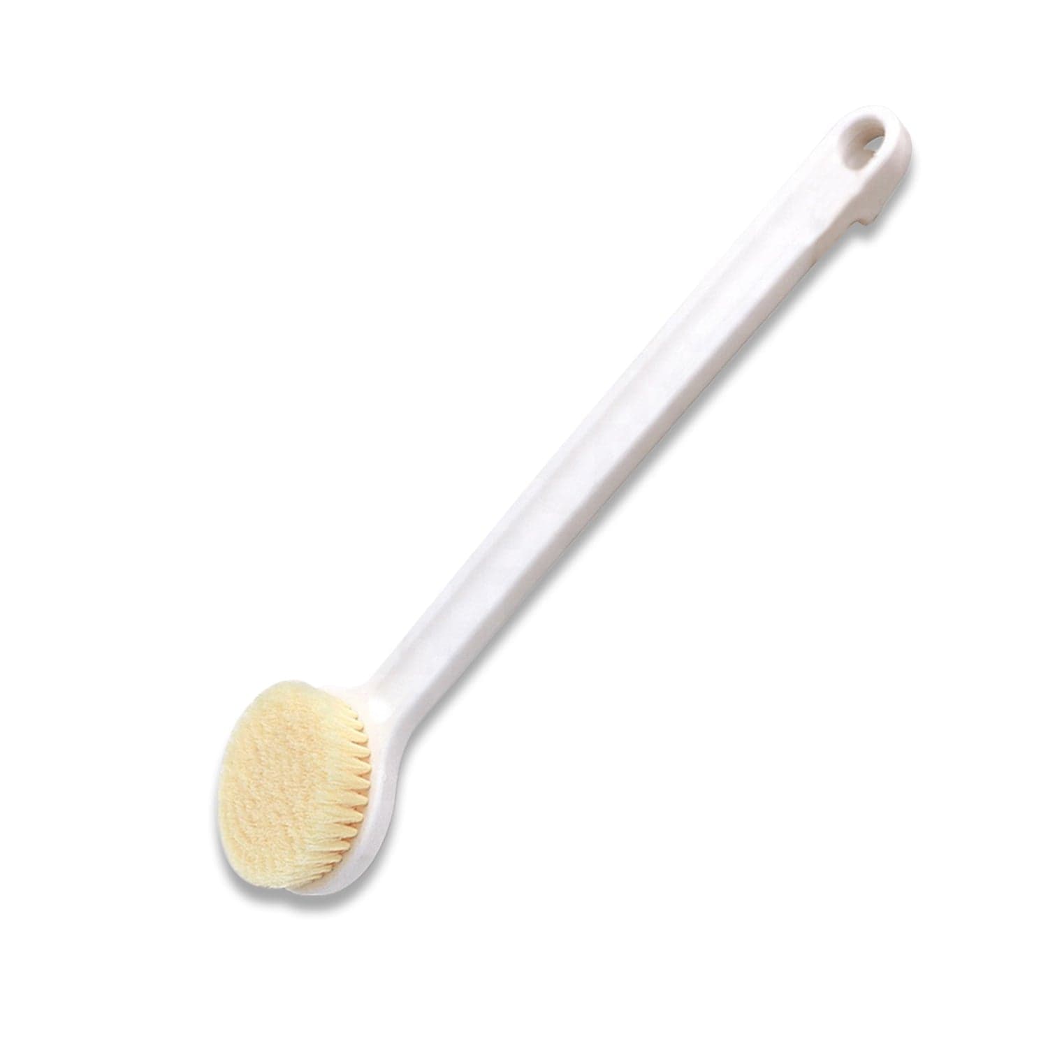 Body Brush Long Handle Dry Brush Soft Bristle Bath Brush Back Scrub Exfoliating Massage. thumbnail 4