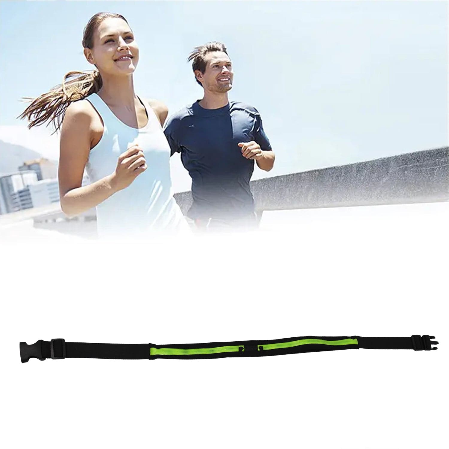 Running Hiking Jogging Walking Reflective Waterproof Waist Bag Compatible Belt Bag thumbnail 6