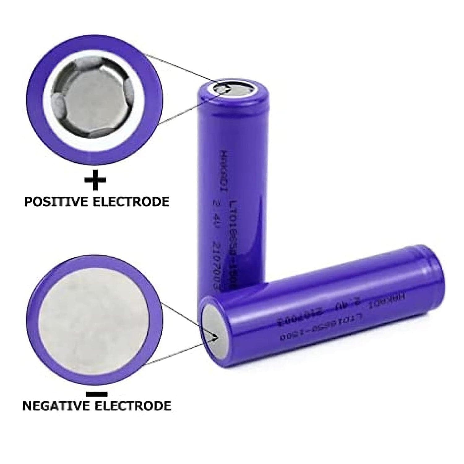 High-Capacity Released Rechargeable Batteries 3.7V 1200Mah Flat Top Lithium Rechargeable Battery (1pc) thumbnail 5