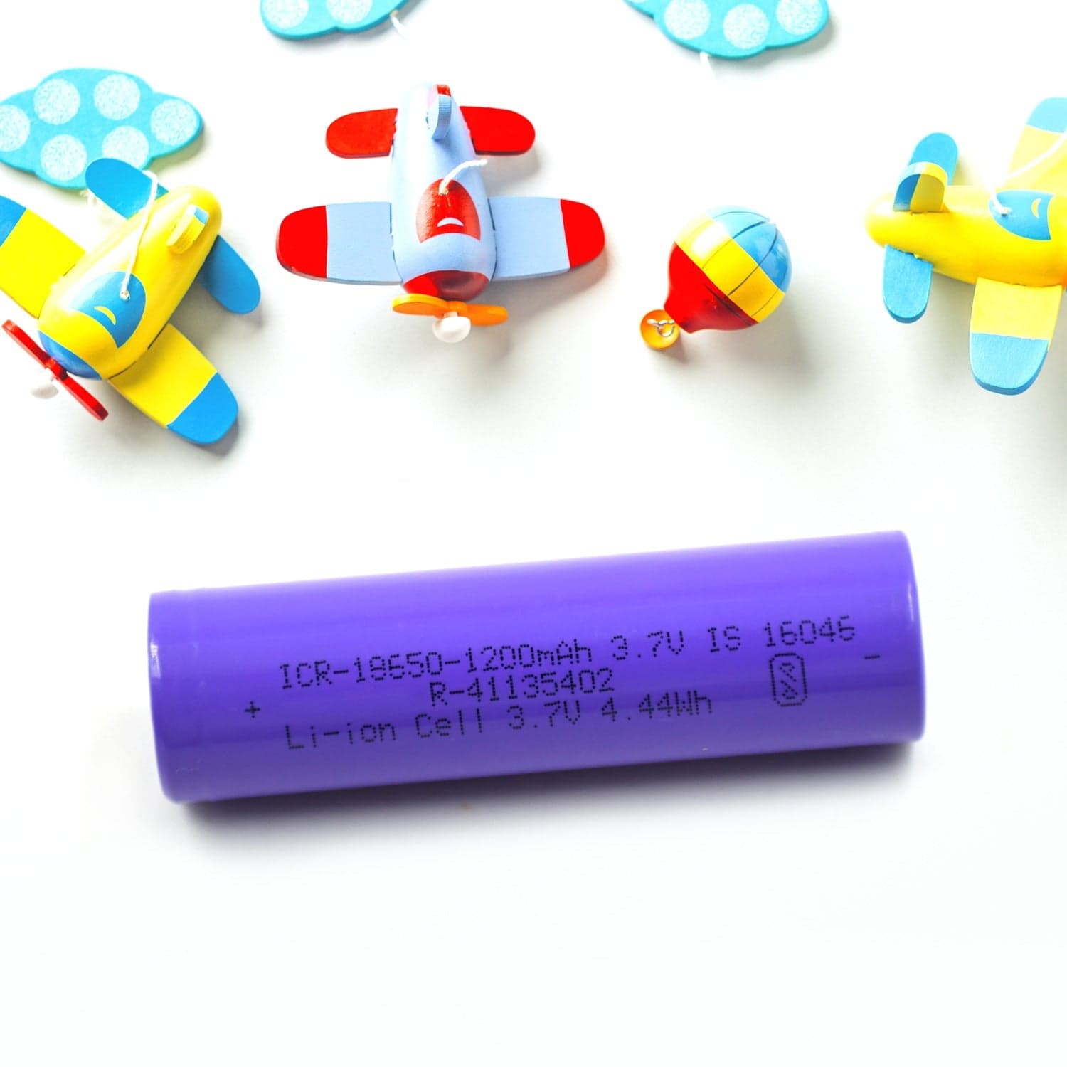 High-Capacity Released Rechargeable Batteries 3.7V 1200Mah Flat Top Lithium Rechargeable Battery (1pc) thumbnail 7