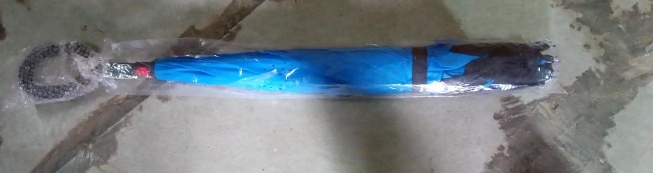 Plain design Windproof Upside Down Reverse Umbrella with C-Shaped Handle thumbnail 8