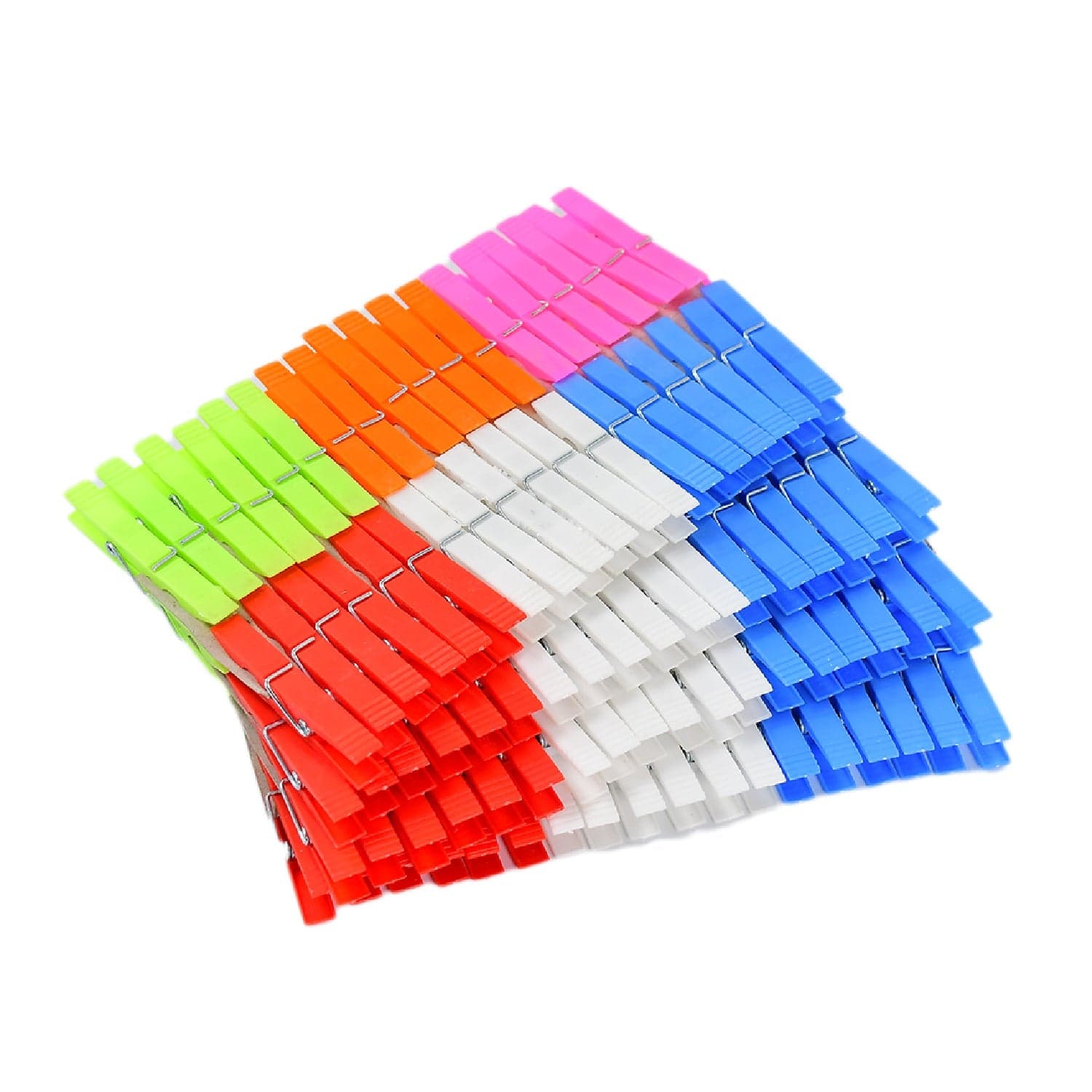Multi Purpose Plastic Clothes Clips for Cloth Drying Clips (set of 144Pc) thumbnail 6