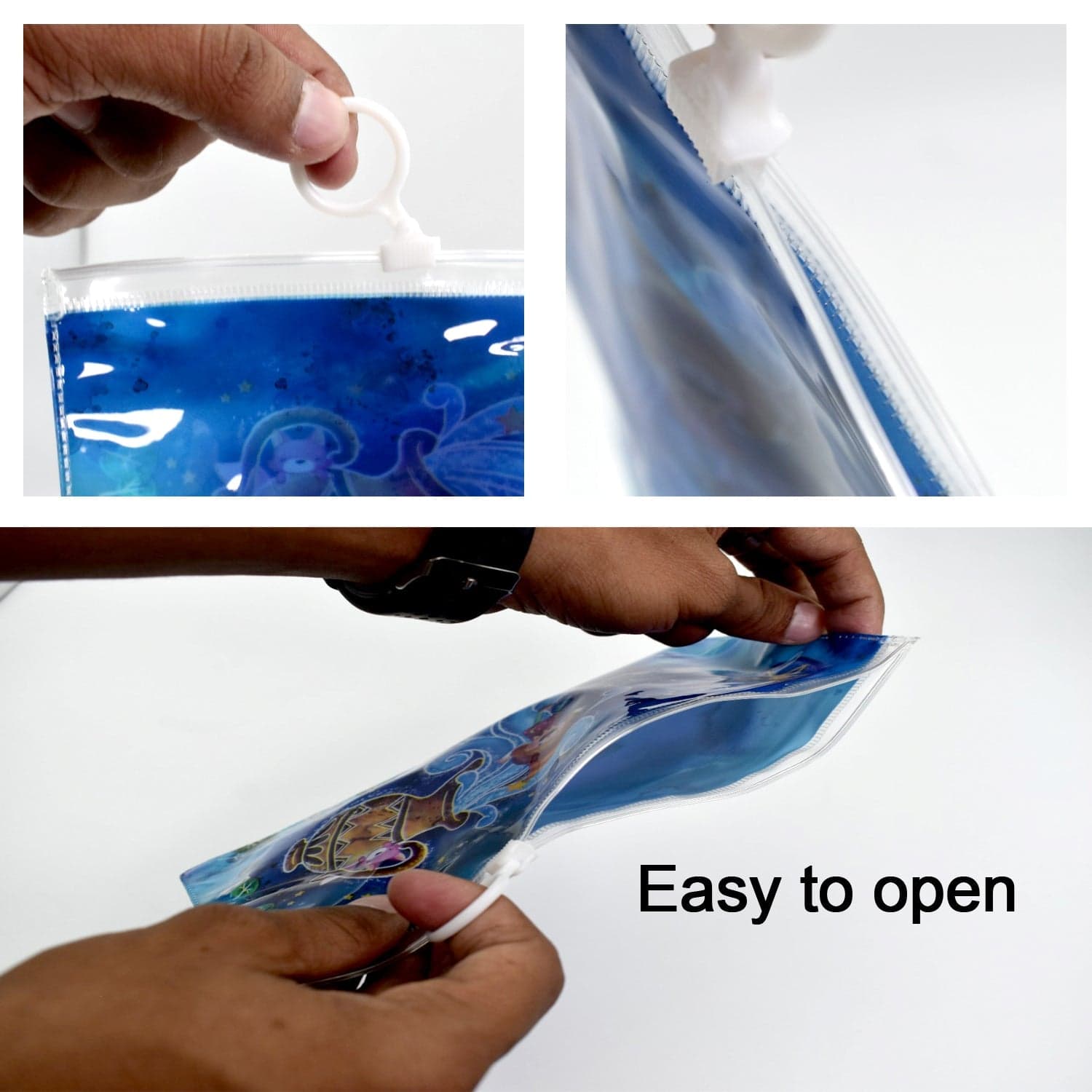8Pcs Mobile Accessories Combo In Zip Printed Pouch Bag thumbnail 5