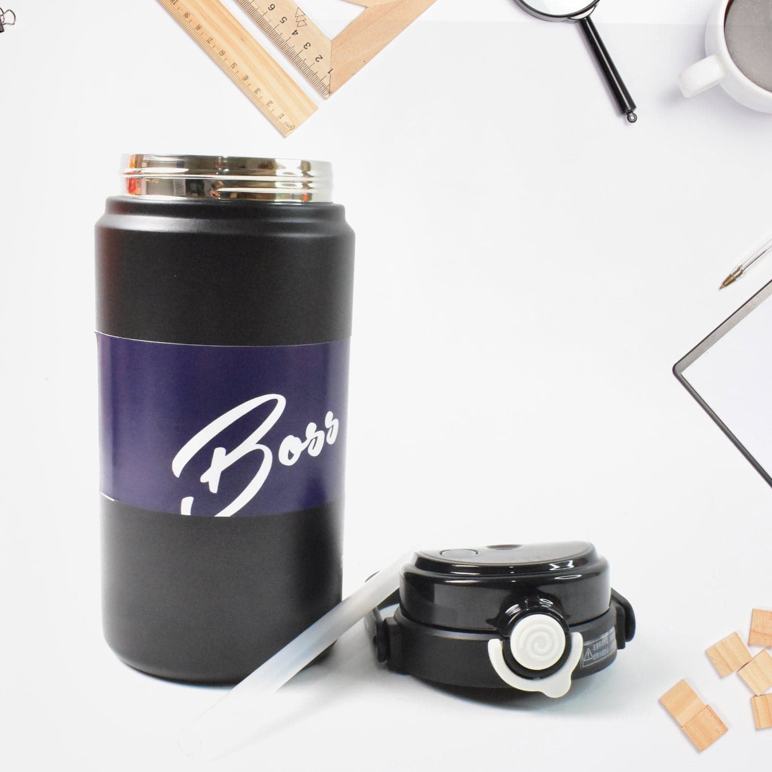 Stainless Steel Vacuum Water Bottle 1000 Ml thumbnail 3