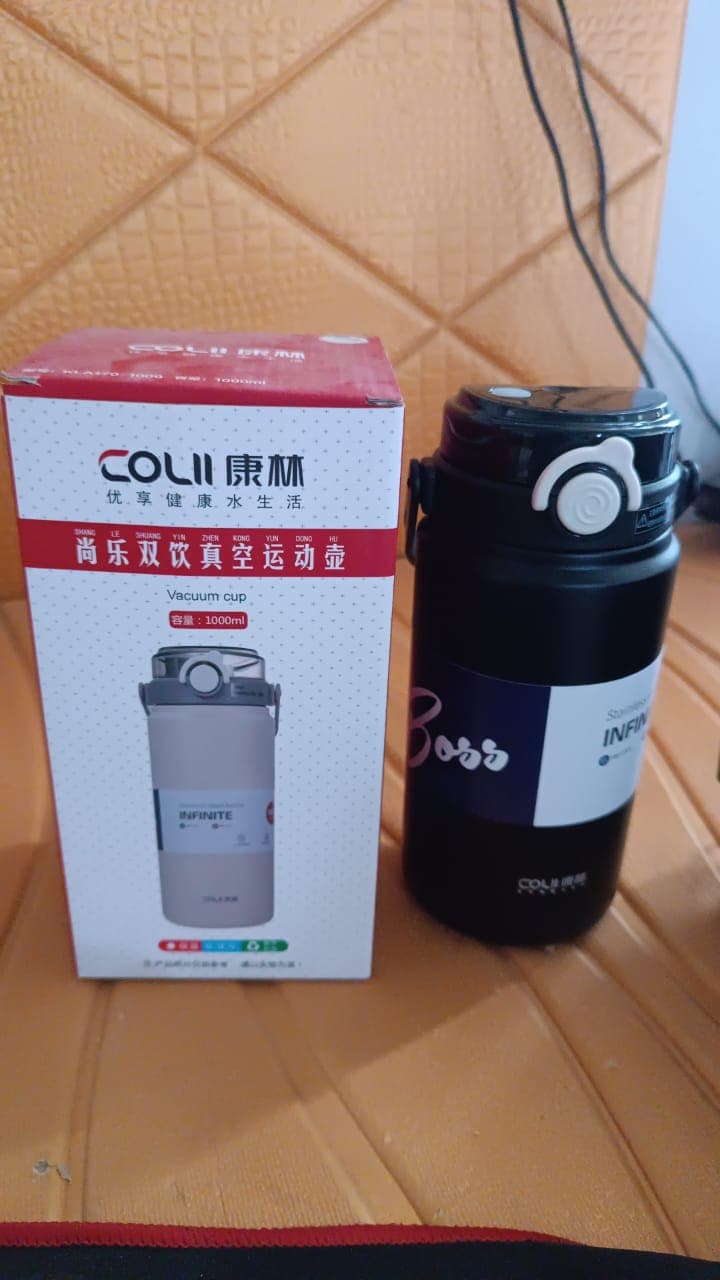 Stainless Steel Vacuum Water Bottle 1000 Ml thumbnail 6