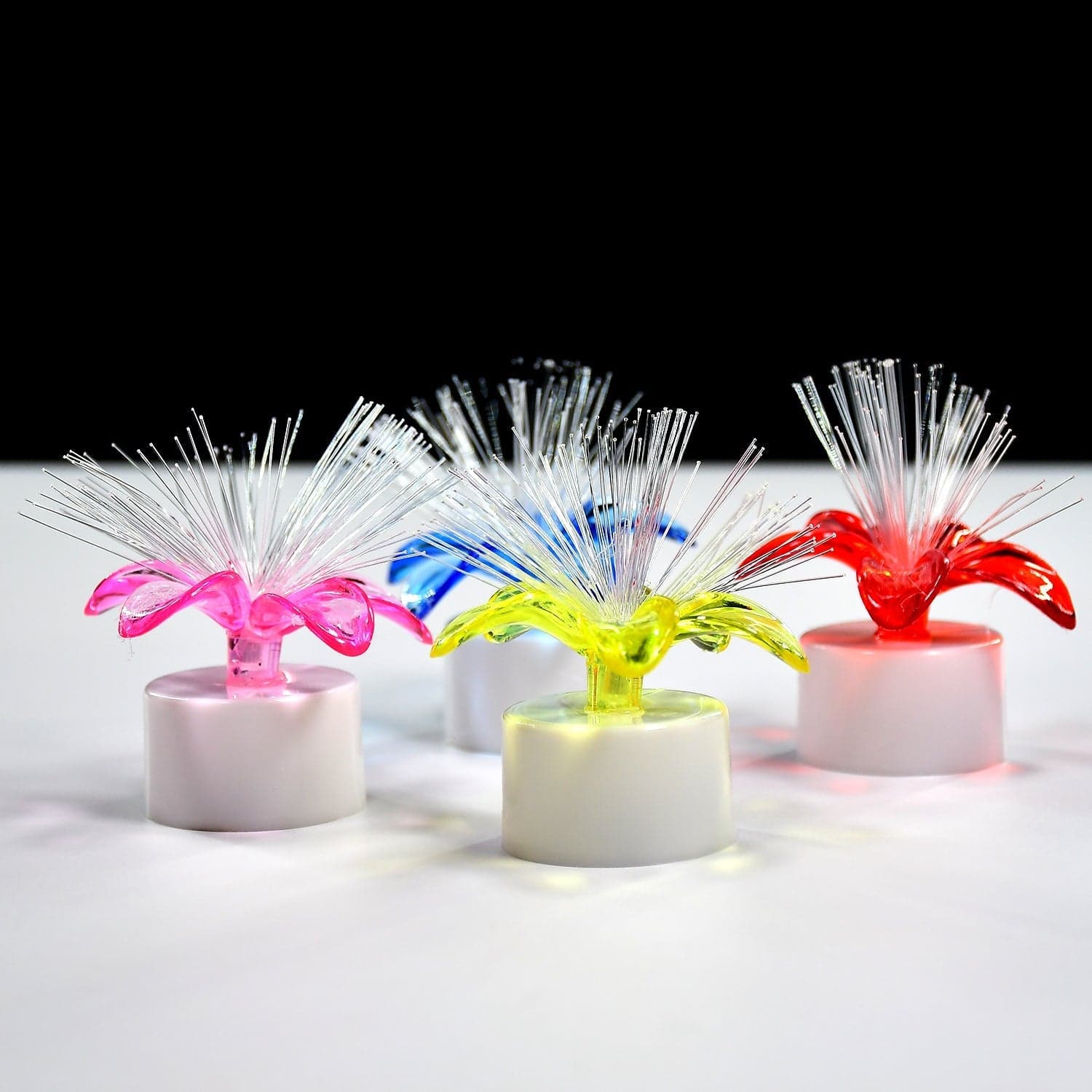 Fiber Optic Light, Mini Color Change Led Table Centerpieces, Light Up Candle, Diwali - Pack Of 12 thumbnail 14