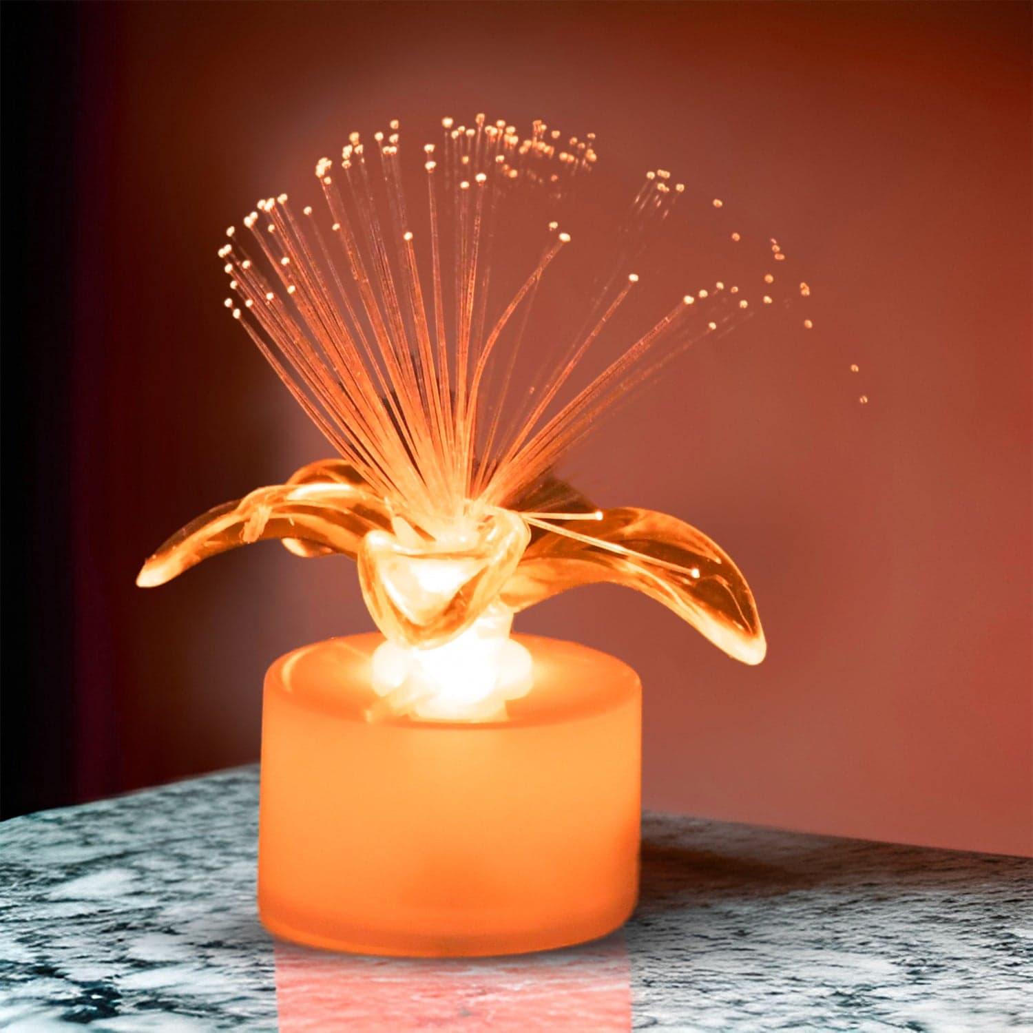 Fiber Optic Light, Mini Color Change Led Table Centerpieces, Light Up Candle, Diwali - Pack Of 12 thumbnail 7