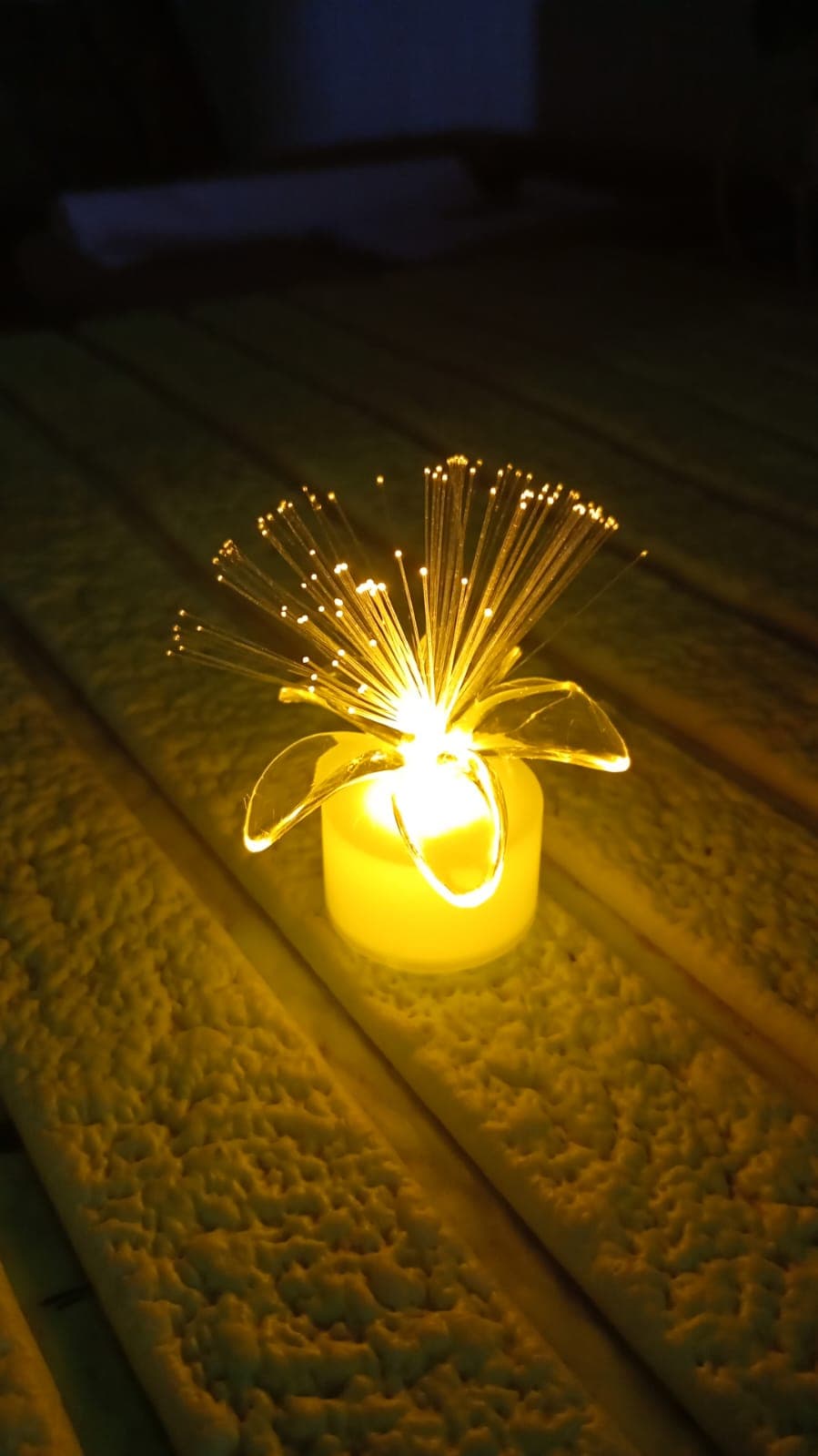 Fiber Optic Light, Mini Color Change Led Table Centerpieces, Light Up Candle, Diwali - Pack Of 12 thumbnail 8