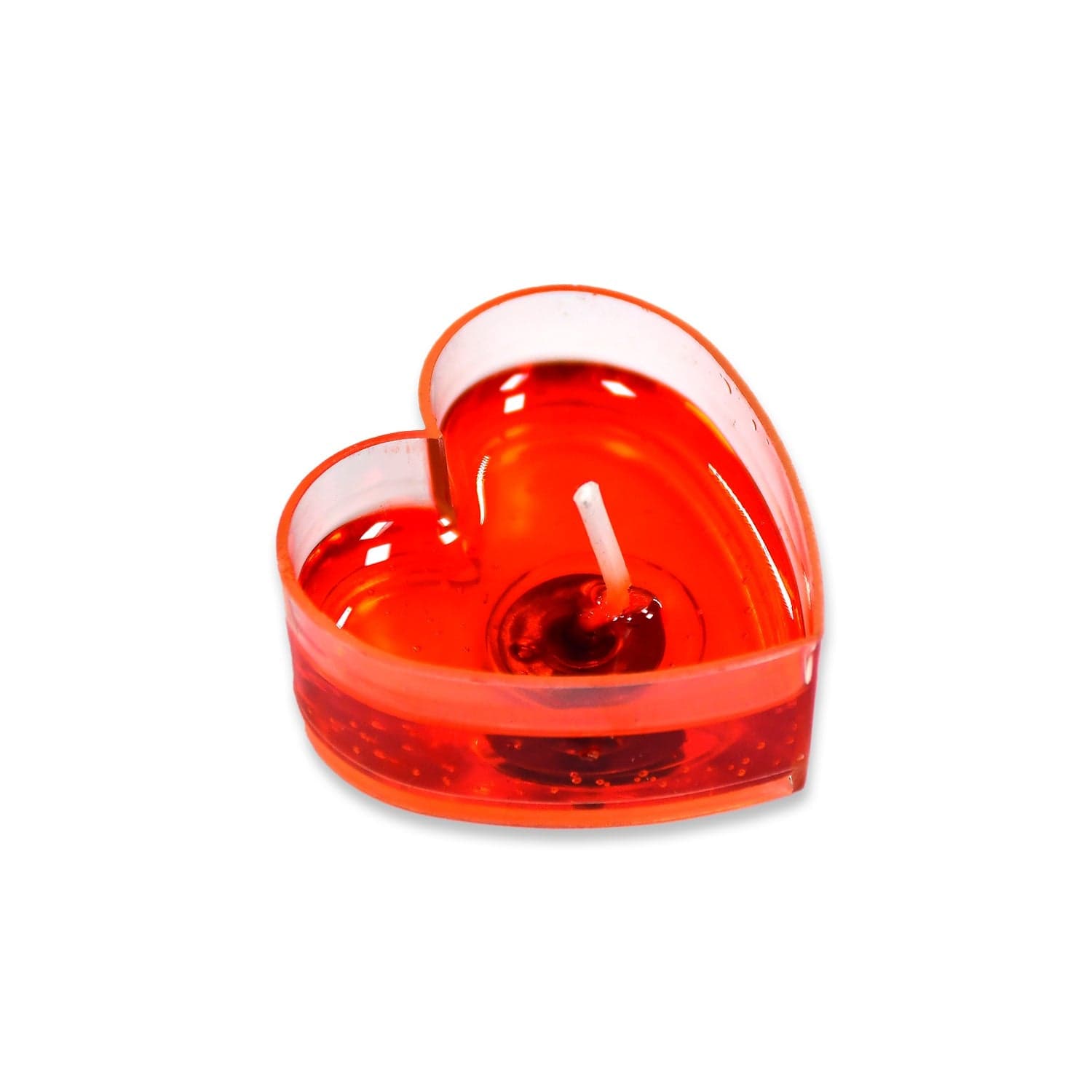 Heart Shape Wax Scented Candles, Diwali (Pack of 20 pcs) thumbnail 3