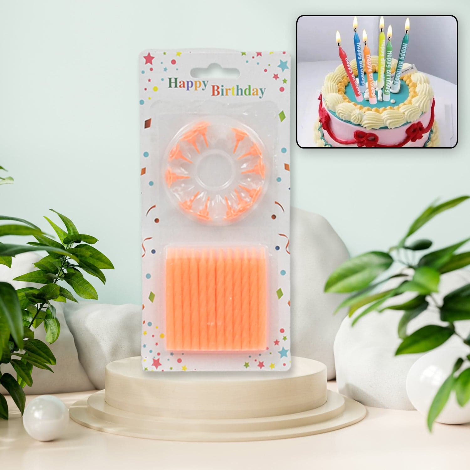 Birthday Party Candles, Diwali (Pack of 24 pcs) thumbnail 1