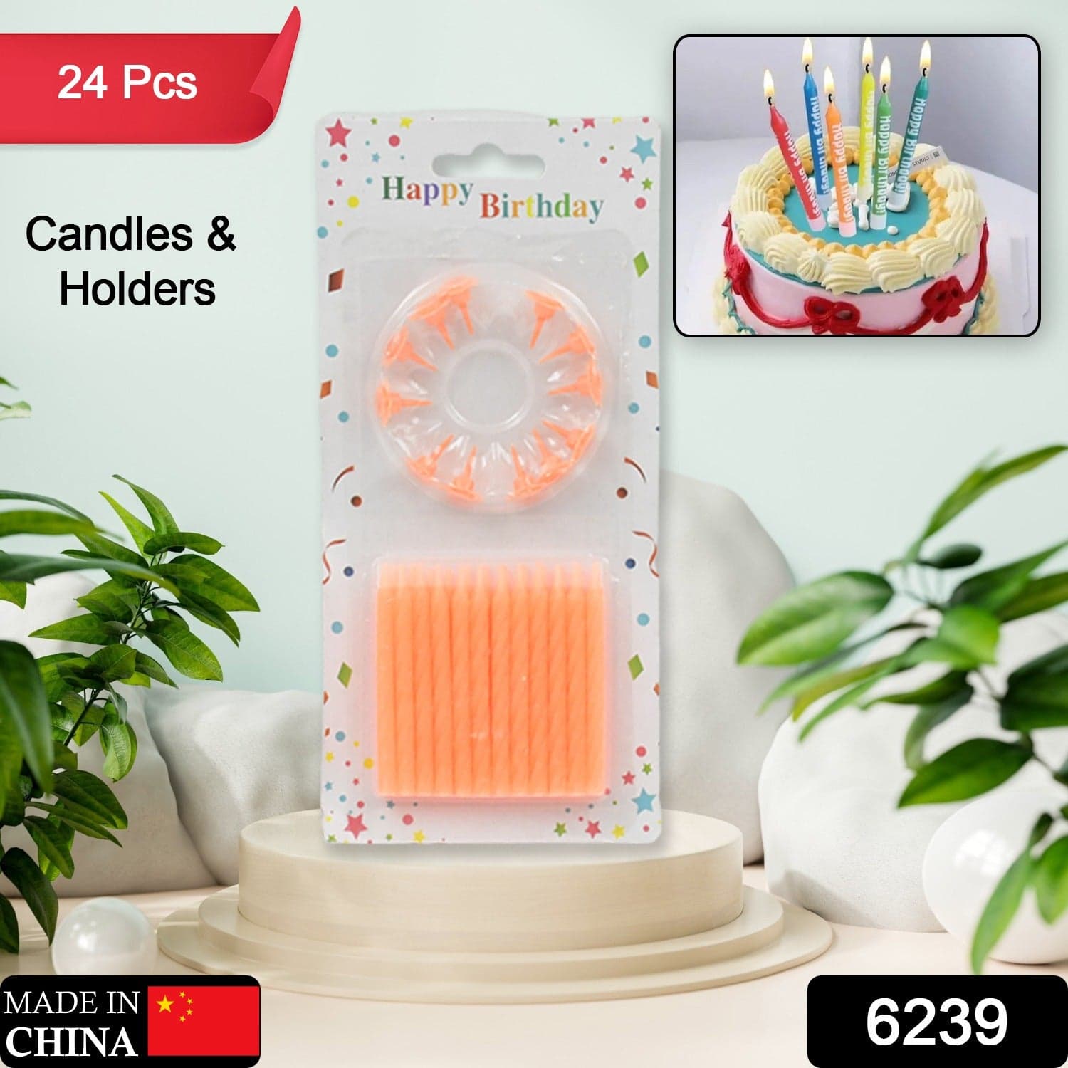 Birthday Party Candles, Diwali (Pack of 24 pcs) thumbnail 2