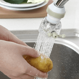 Adjustable Water Faucet Can Rotate 360 Degree Shower Head Anti Spattering Water-Saving Tap Nozzle Extended Filter Water Saving
