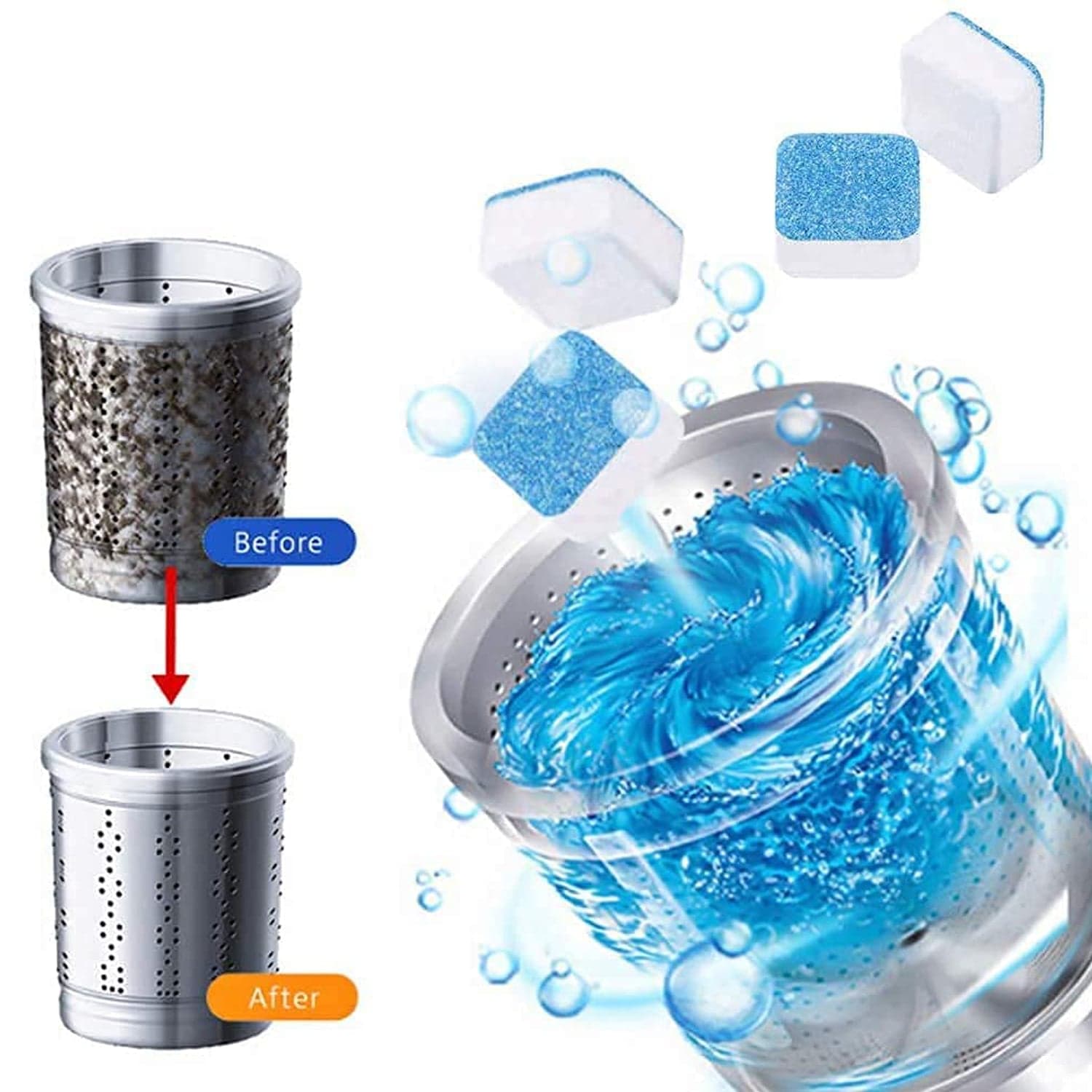Washing Machine Cleaner Tablets thumbnail 4