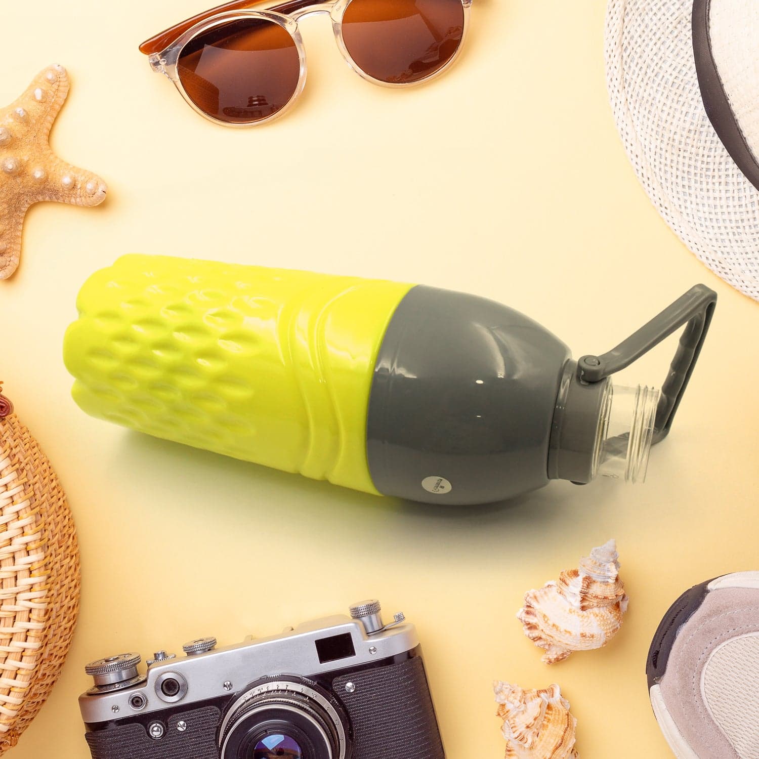 Plastic Sports Insulated Water Bottle For Fridge, Office, Sports, School, Gym, Yoga thumbnail 4