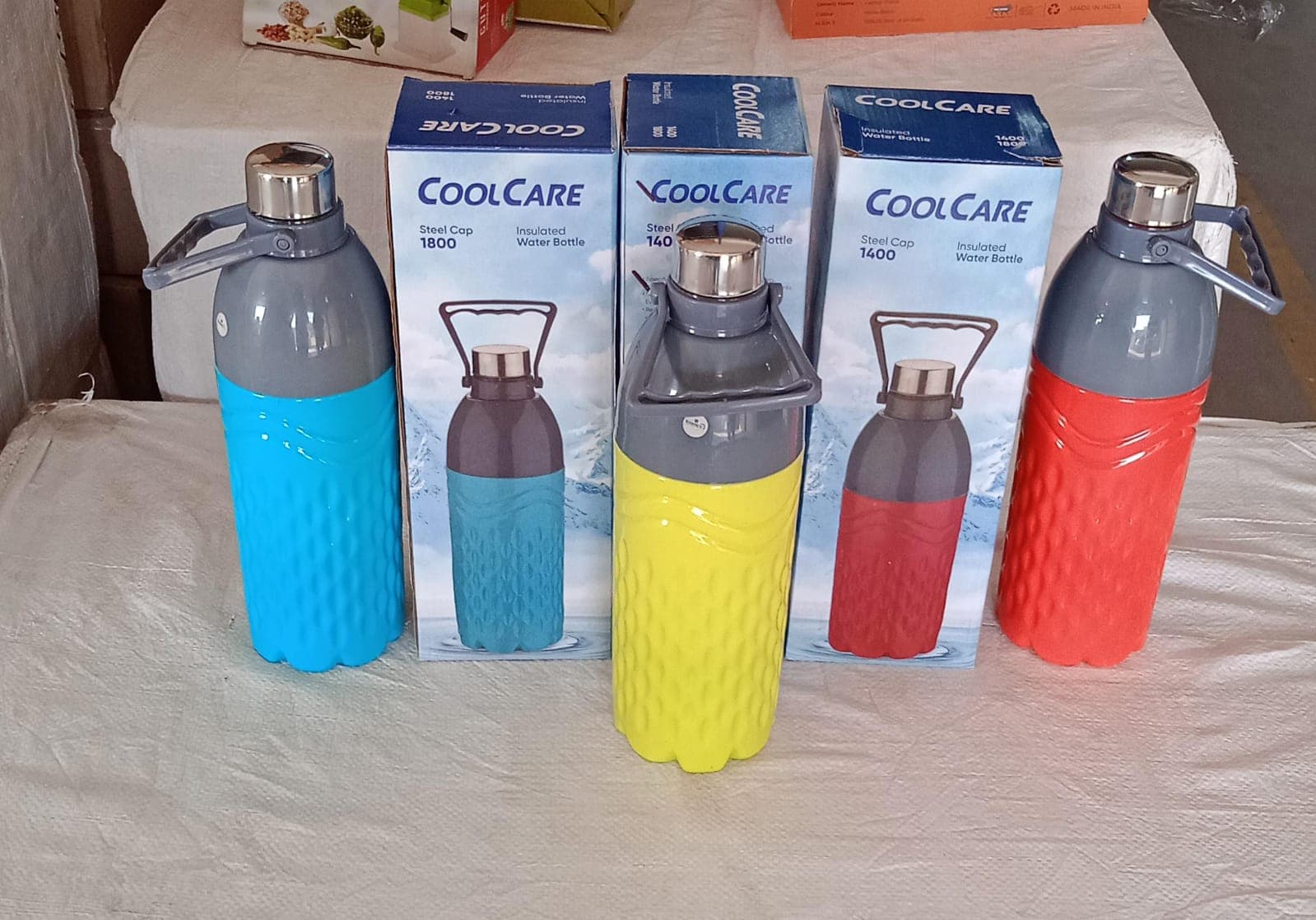 Plastic Sports Insulated Water Bottle For Fridge, Office, Sports, School, Gym, Yoga thumbnail 7