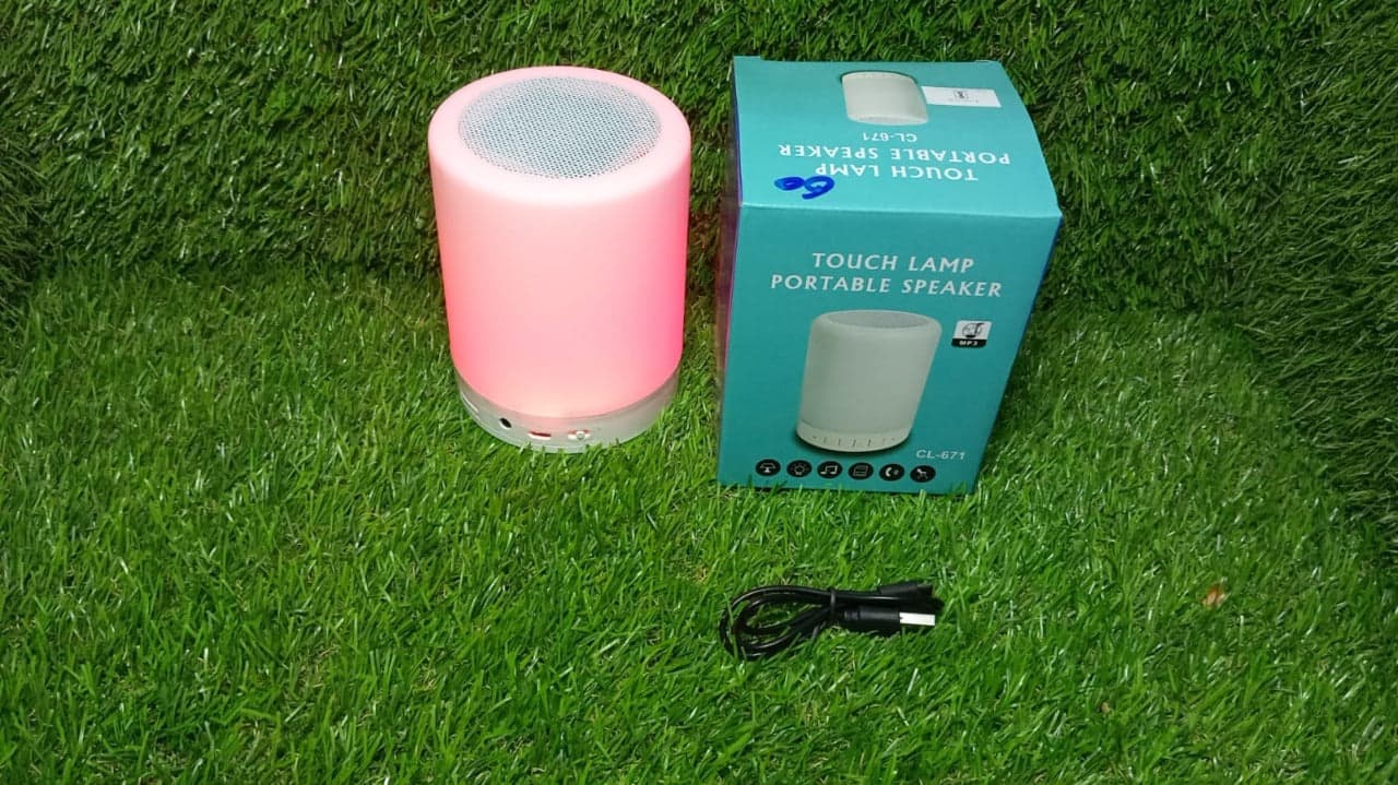 Wireless Night Light LED Touch Lamp Speaker Bluetooth speaker thumbnail 9