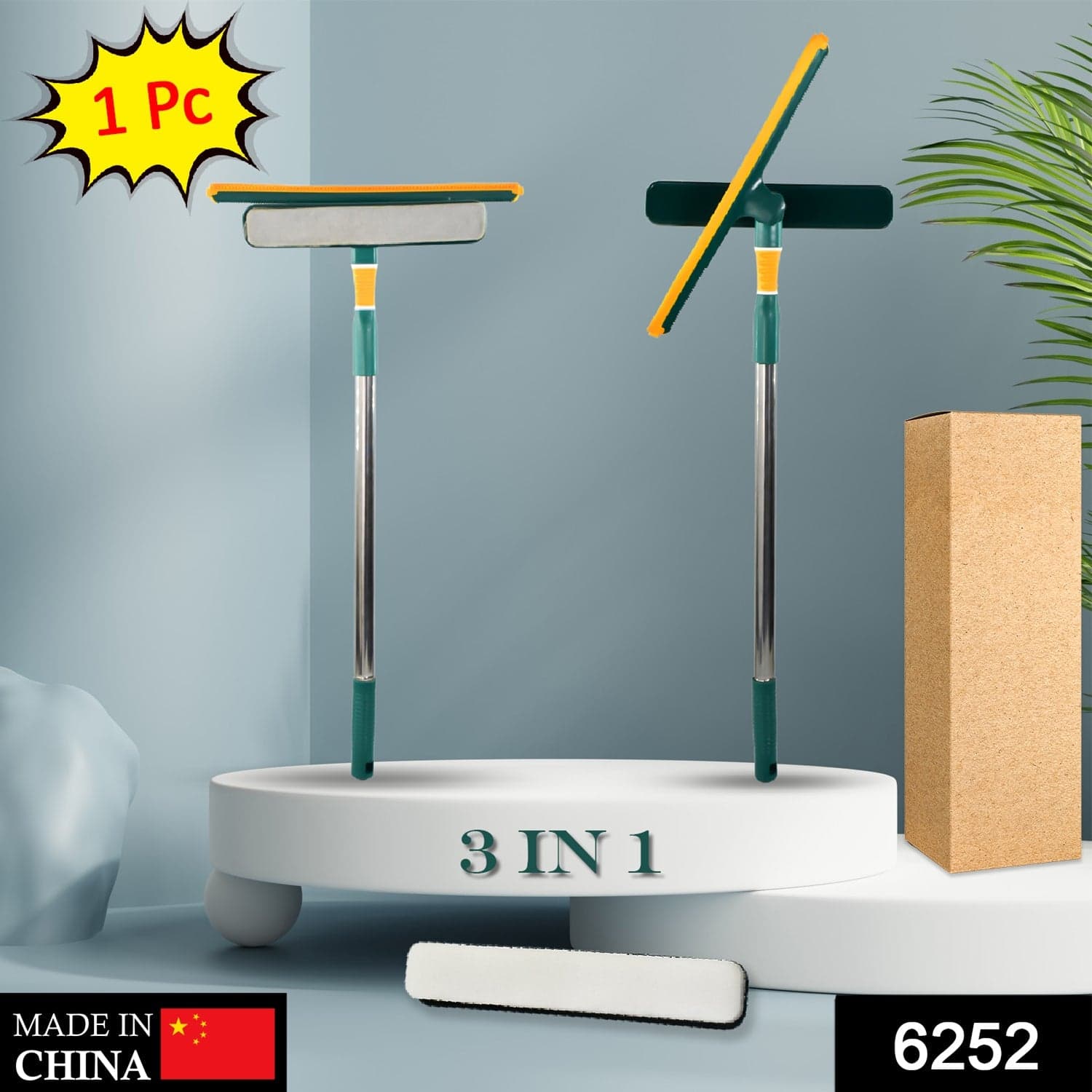 3-in-1 Glass Wiper of Multi-Surface Cleaner for Home & Office thumbnail 2