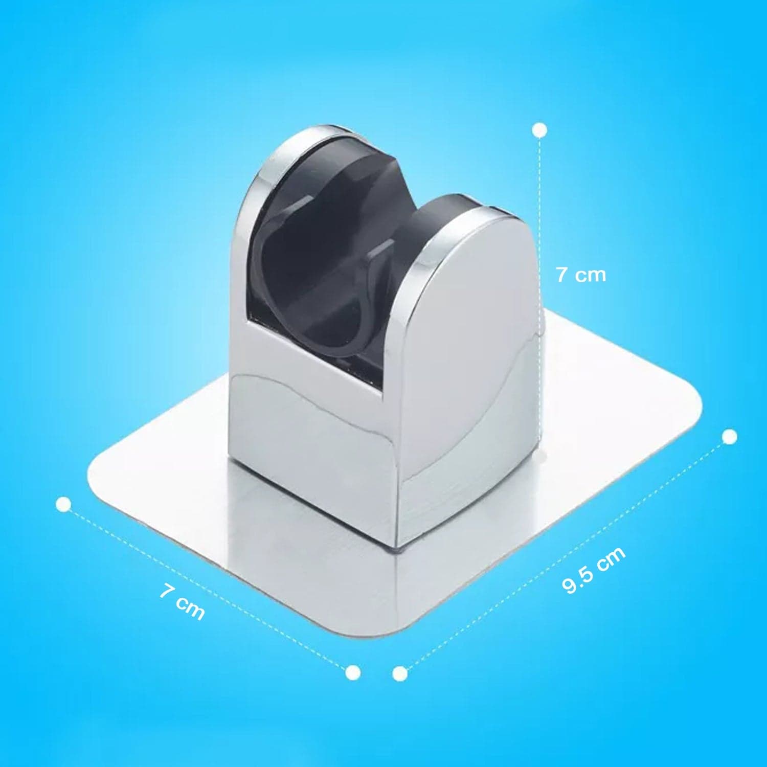 Shower Head Holder, Adhesive Handheld Shower Holder, with adhesive sticker to hold. thumbnail 10