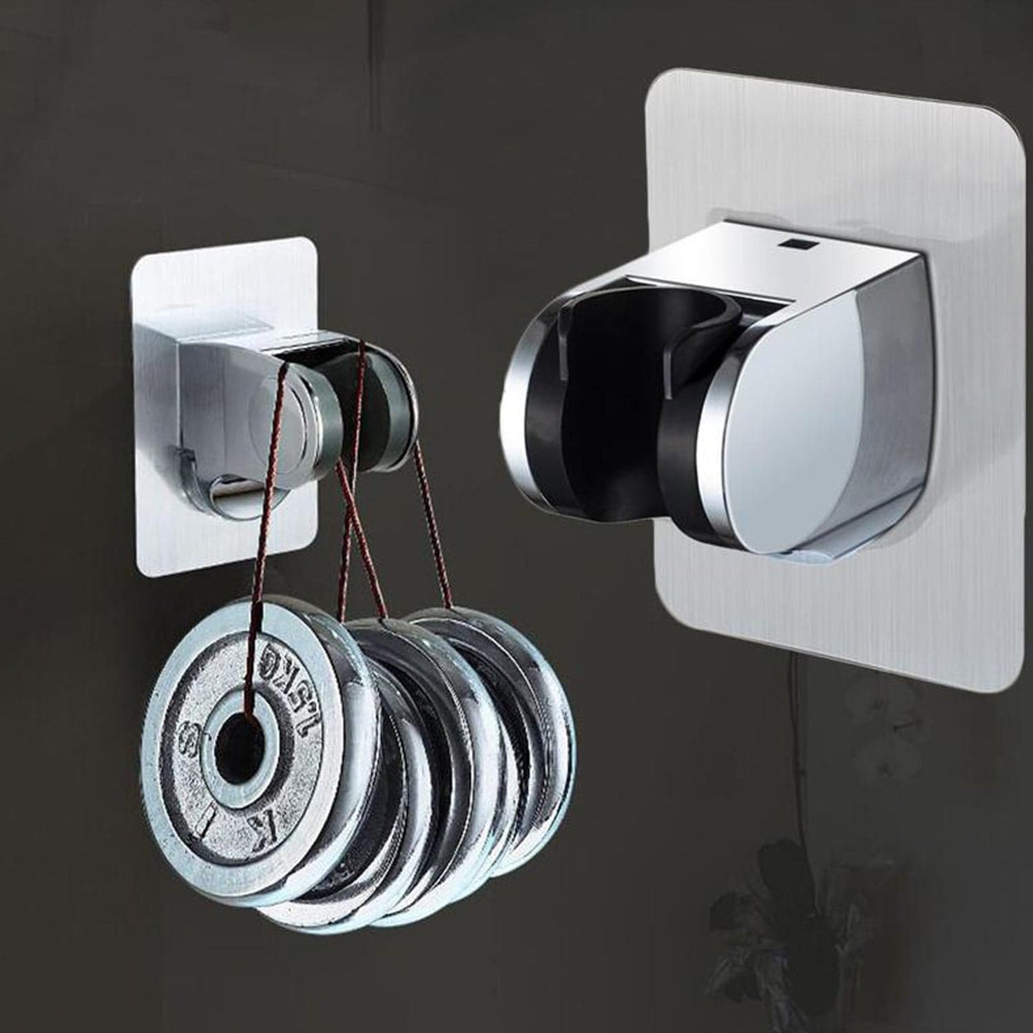 Shower Head Holder, Adhesive Handheld Shower Holder, with adhesive sticker to hold. thumbnail 8