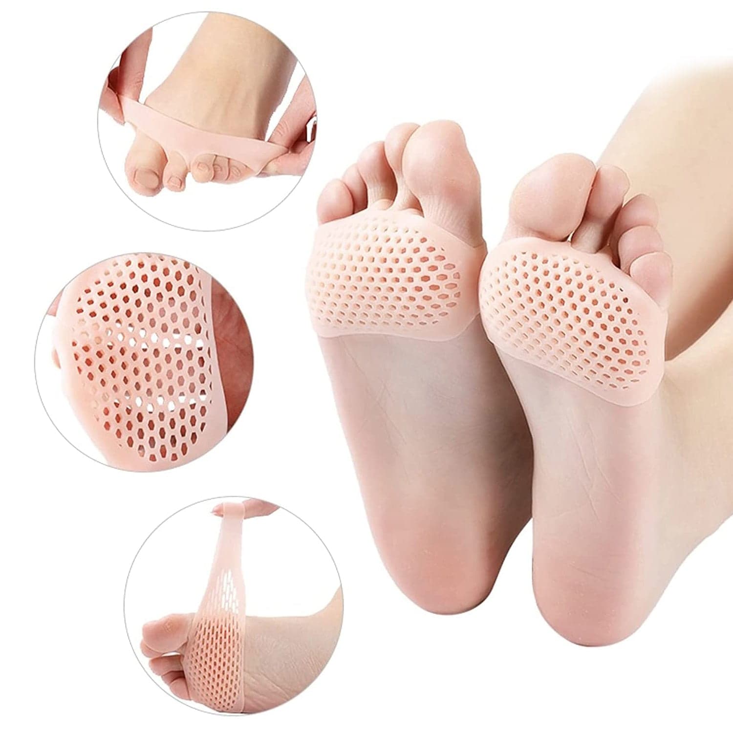Silicone Tiptoe Protector of Cover for Men & Women thumbnail 1