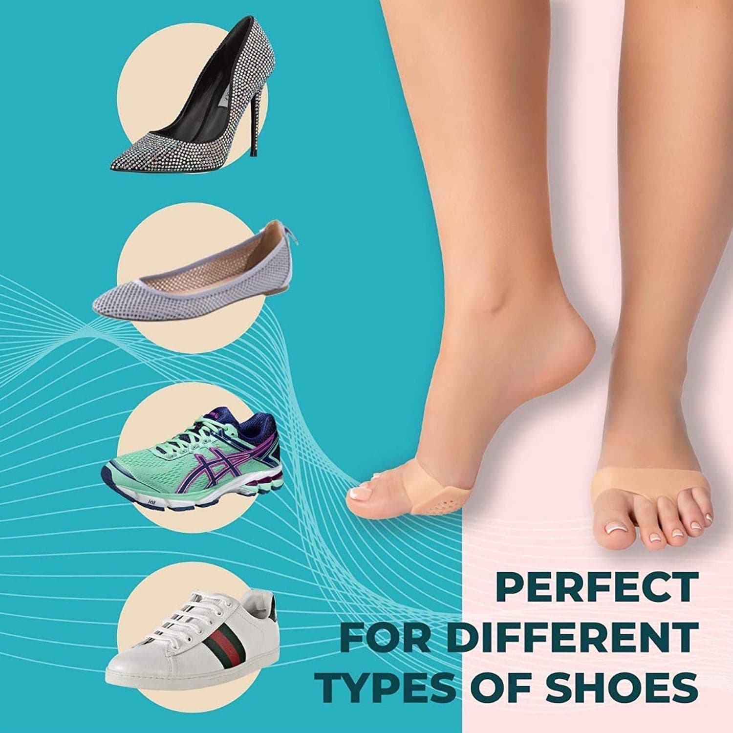 Silicone Tiptoe Protector of Cover for Men & Women thumbnail 4