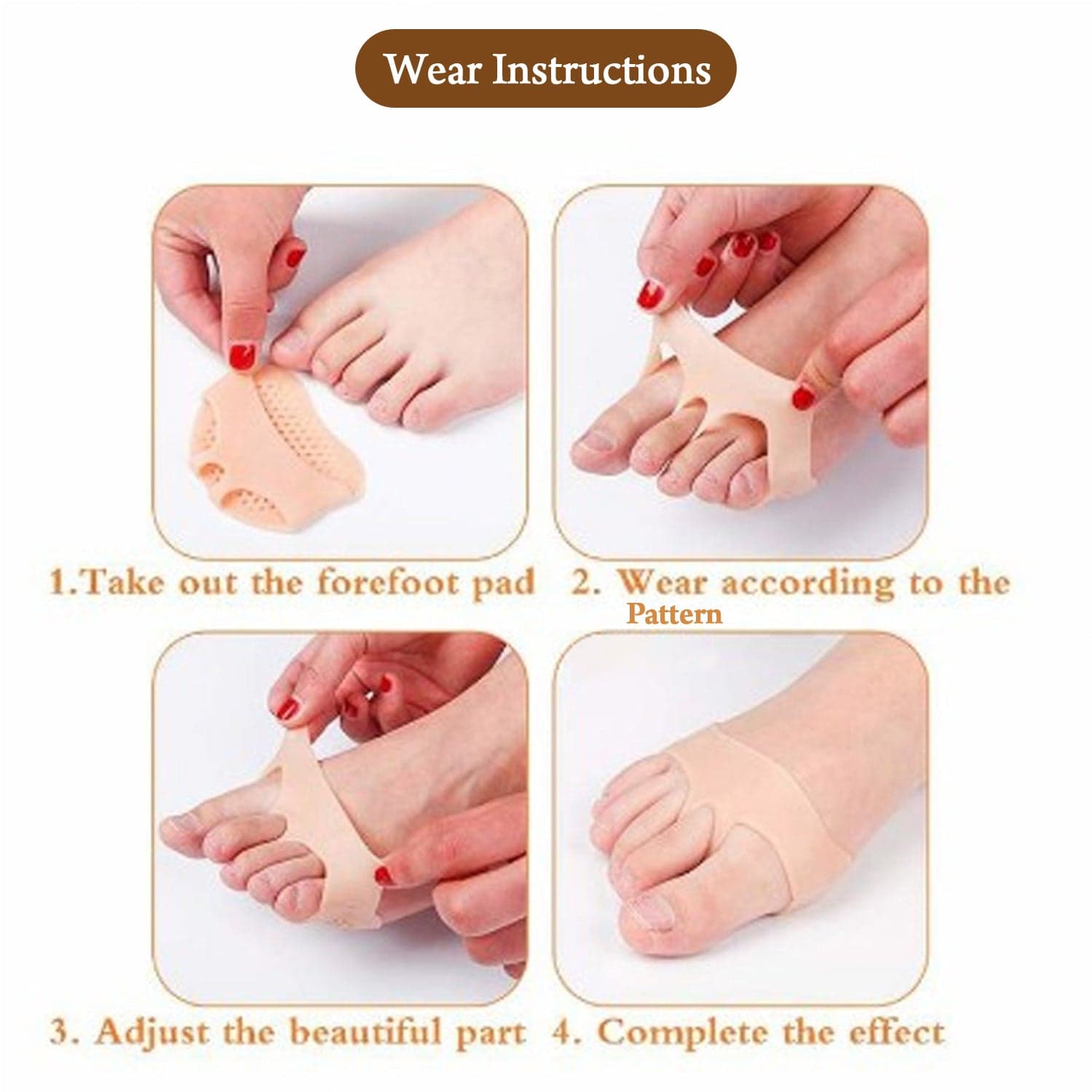 Silicone Tiptoe Protector of Cover for Men & Women thumbnail 7