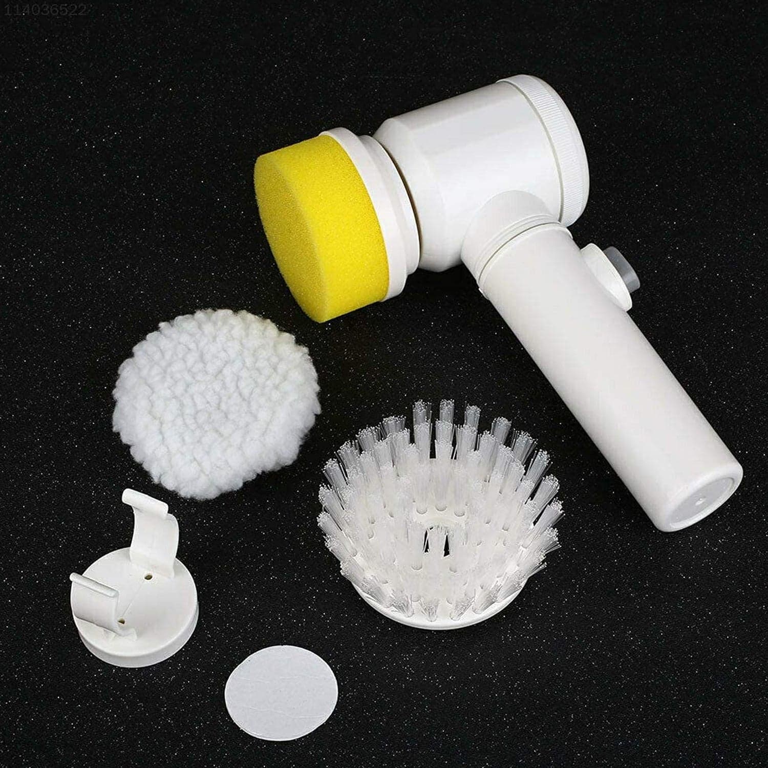 Portable Electric Cleaning Brush with 3 Replaceable Brush Heads (5 In 1) thumbnail 4