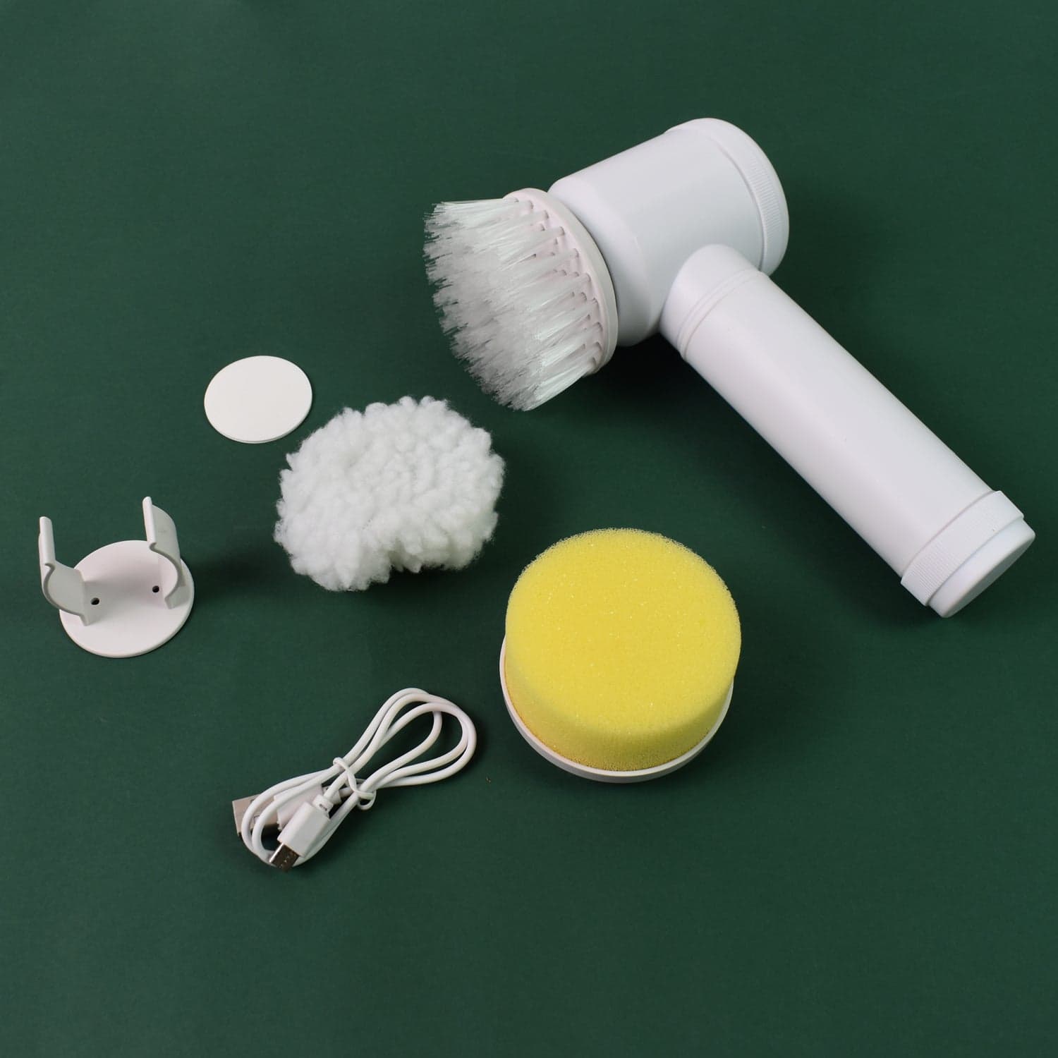 Portable Electric Cleaning Brush with 3 Replaceable Brush Heads (5 In 1) thumbnail 7