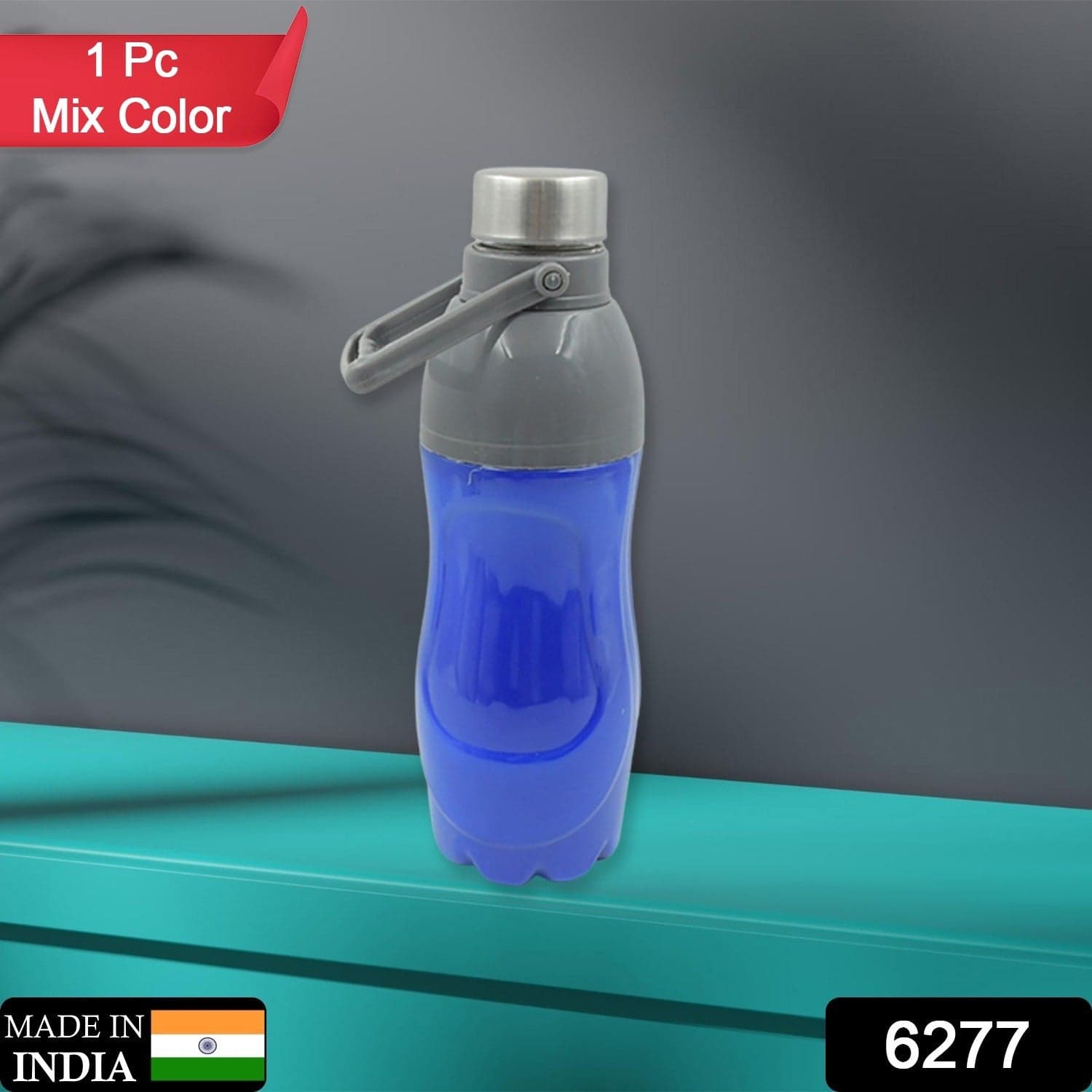 Plastic Sports Bottle (1.8L): Insulated, Leakproof, BPA-Free (Mix Color) thumbnail 2