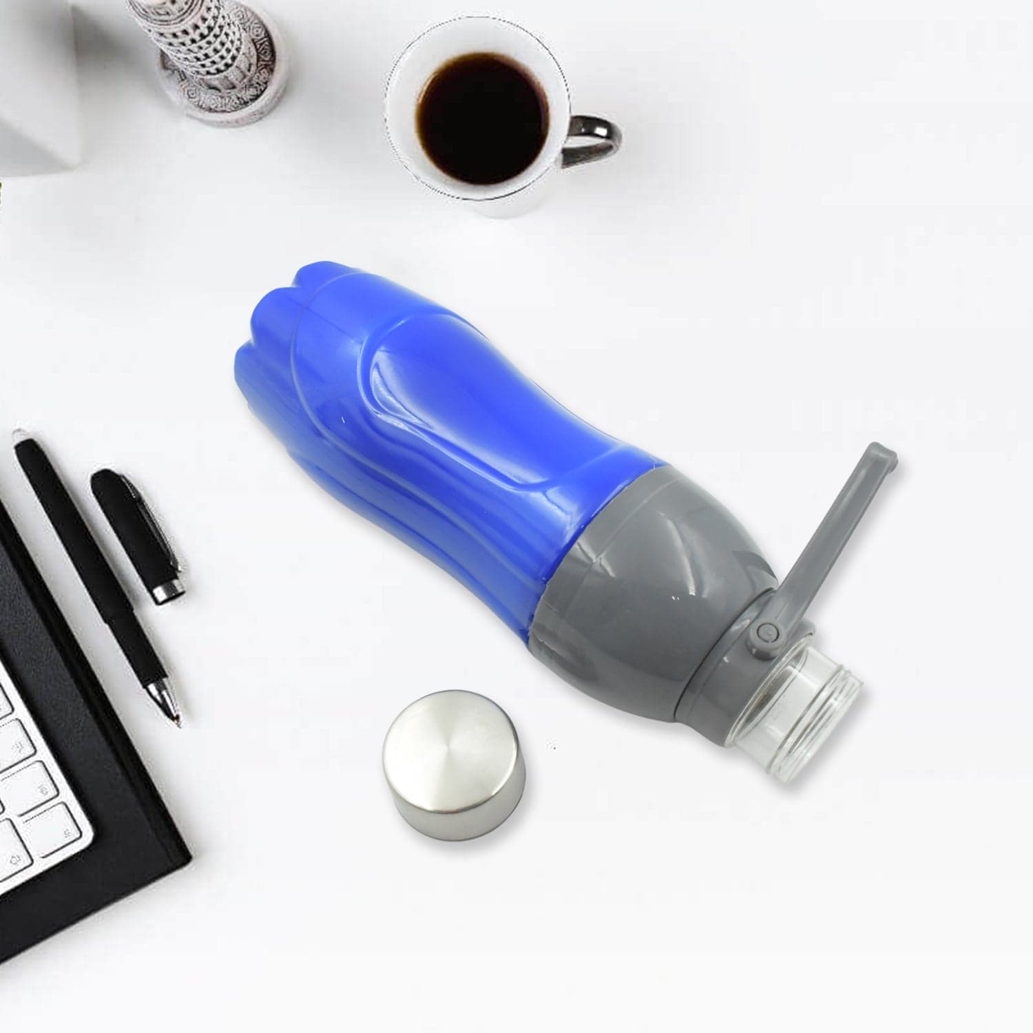 Plastic Sports Bottle (1.8L): Insulated, Leakproof, BPA-Free (Mix Color) thumbnail 6