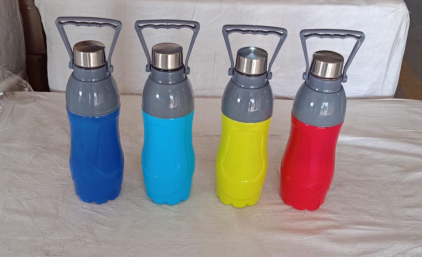 Plastic Sports Bottle (1.8L): Insulated, Leakproof, BPA-Free (Mix Color) thumbnail 8
