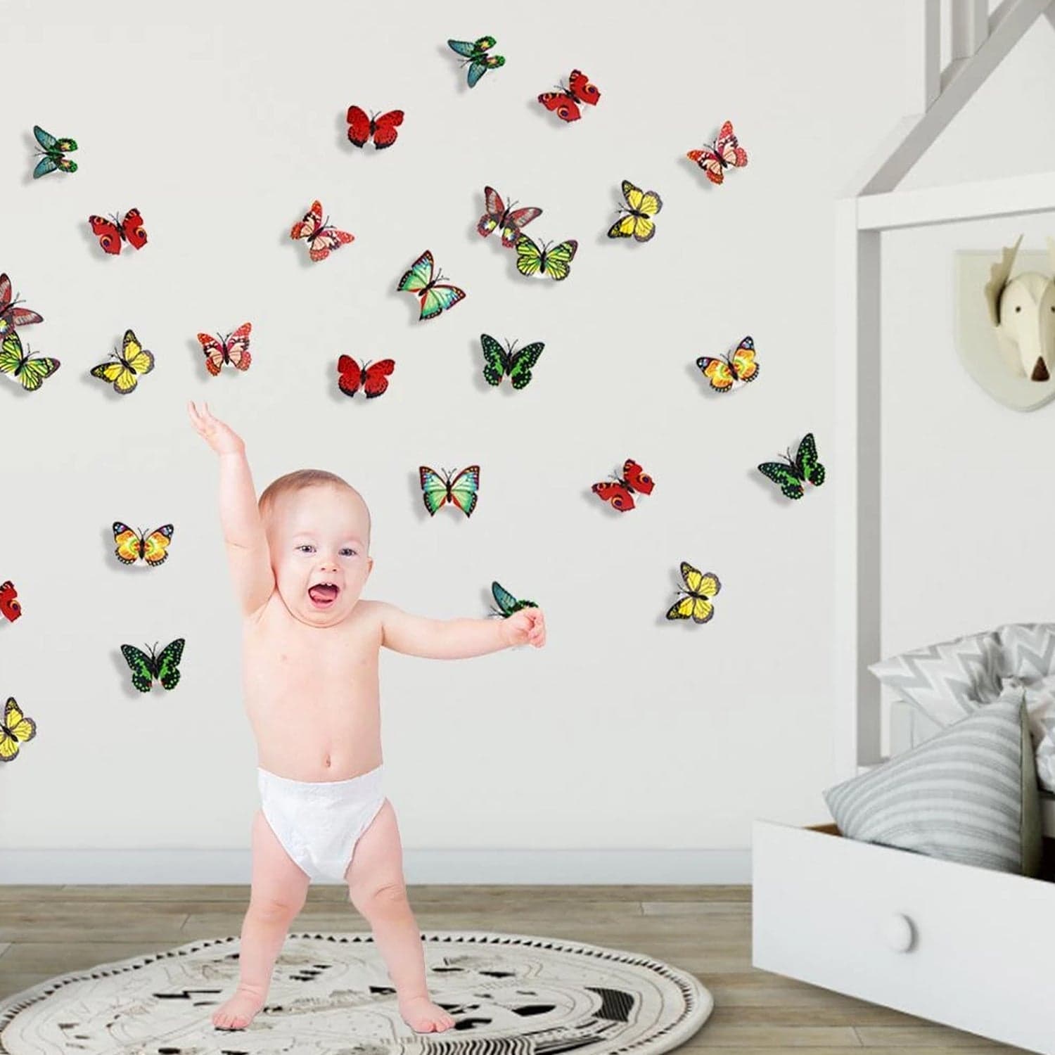 The Butterfly 3D Night Lamp thumbnail 5