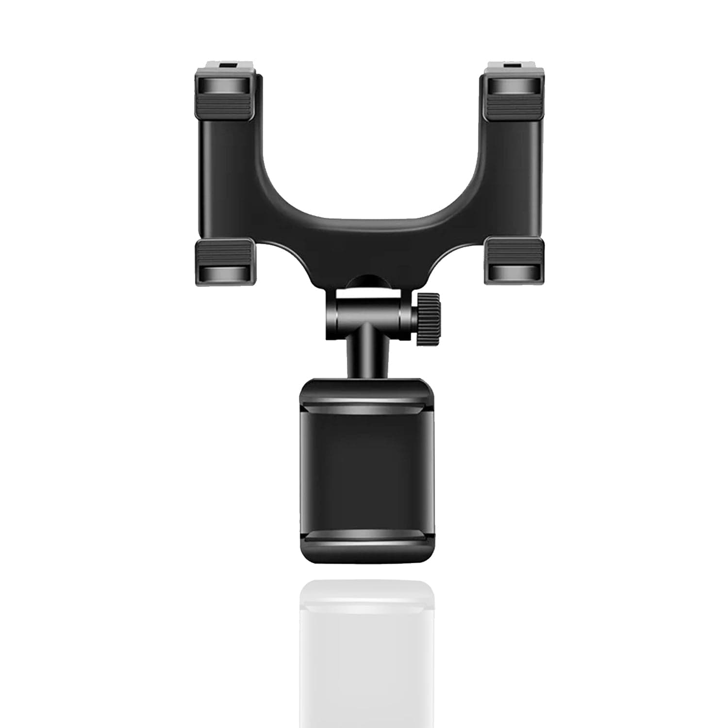 Rear View Mobile Holder Universal Vehicle Rear View Mirror Mobile phone Mount Stand thumbnail 4