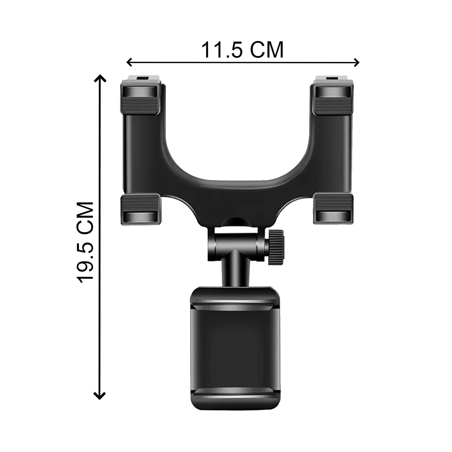 Rear View Mobile Holder Universal Vehicle Rear View Mirror Mobile phone Mount Stand thumbnail 7