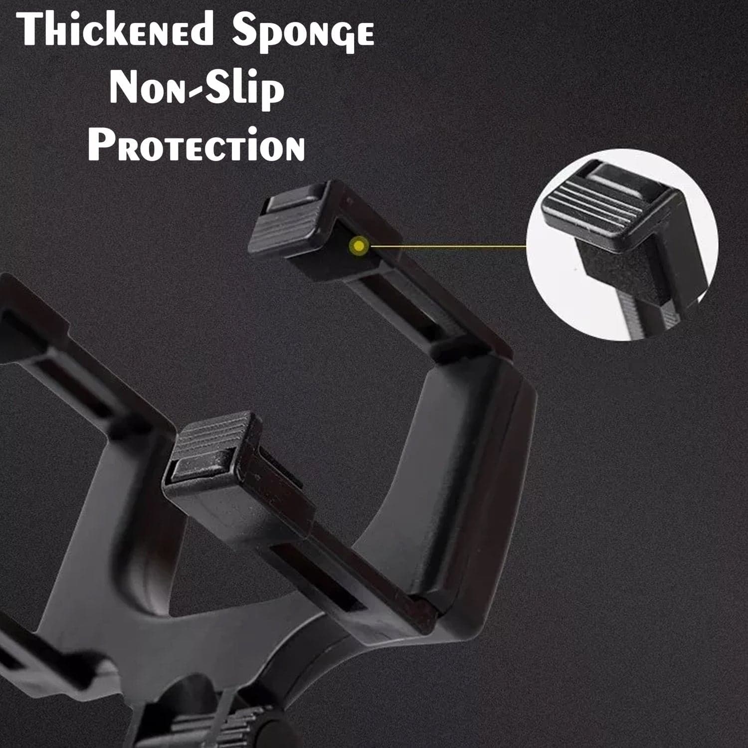 Rear View Mobile Holder Universal Vehicle Rear View Mirror Mobile phone Mount Stand thumbnail 8