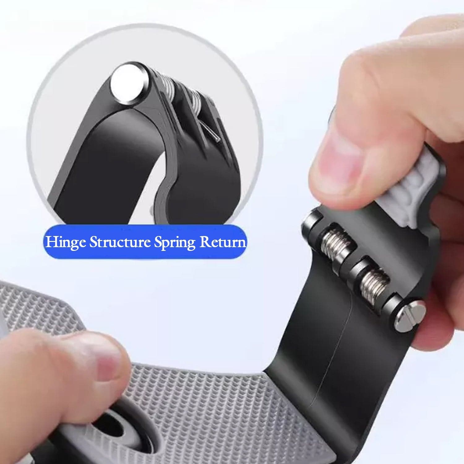 Car Mobile Phone Holder Mount Stand with 180 Degree. Stable One Hand Operational Compatible with Car Dashboard. thumbnail 7