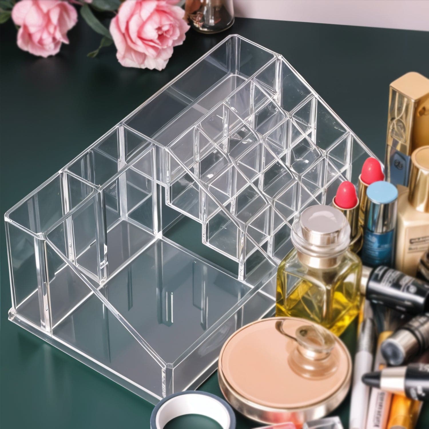 6282 16Compartment Cosmetic Stand 1 thumbnail 6