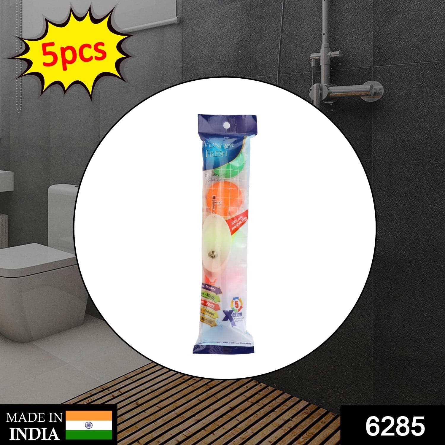 Urinal Balls | Sani Balls | Bathroom Freshener Fragrance Blocks thumbnail 2