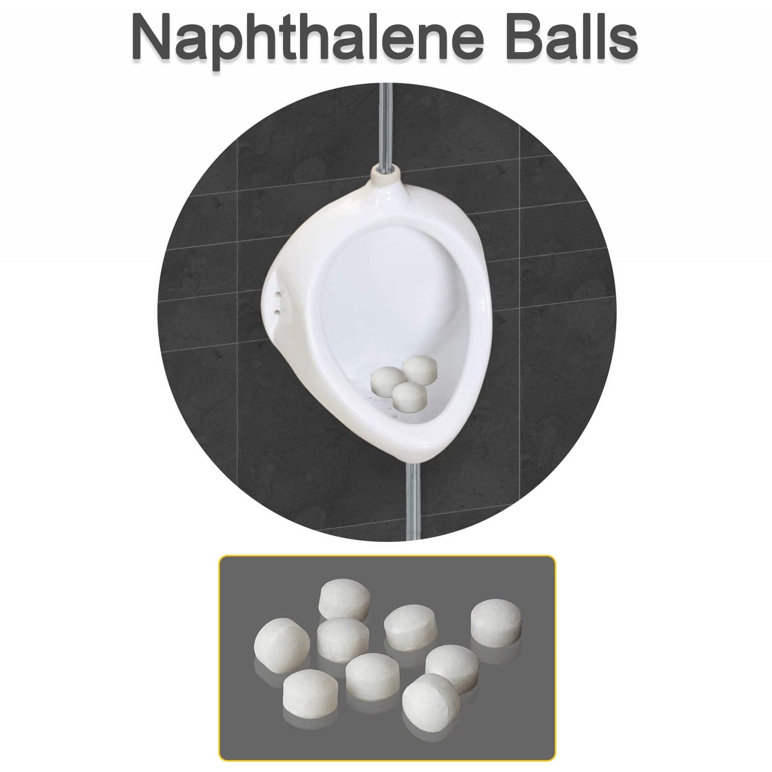 Naphthalene Balls For Clothes Pantry, Bathroom, Toilet ,Wardrobe , Wash Basin, Urinal, Cockroaches. thumbnail 7