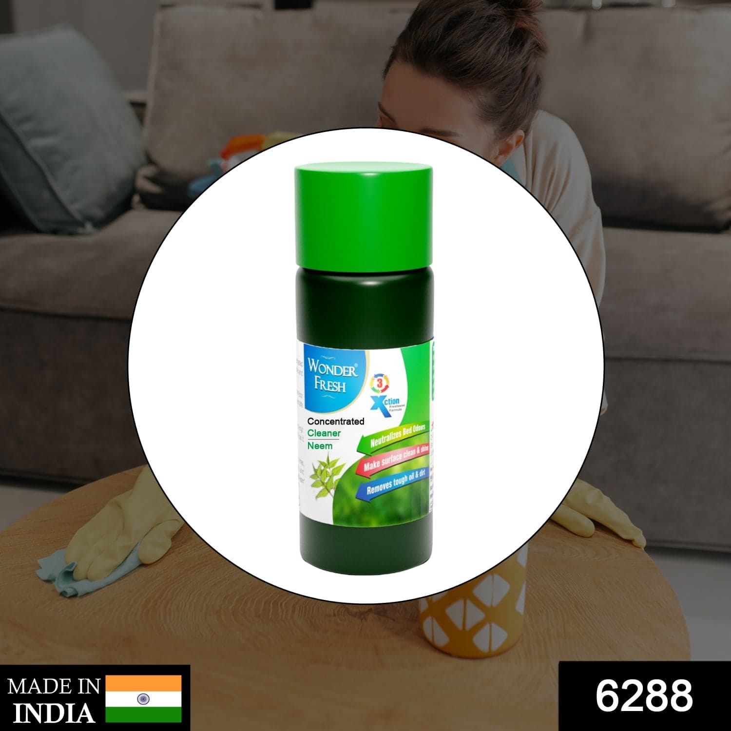 Mop Floor Surface Cleaner Liquid - Disinfectant, Insect Repellent thumbnail 2
