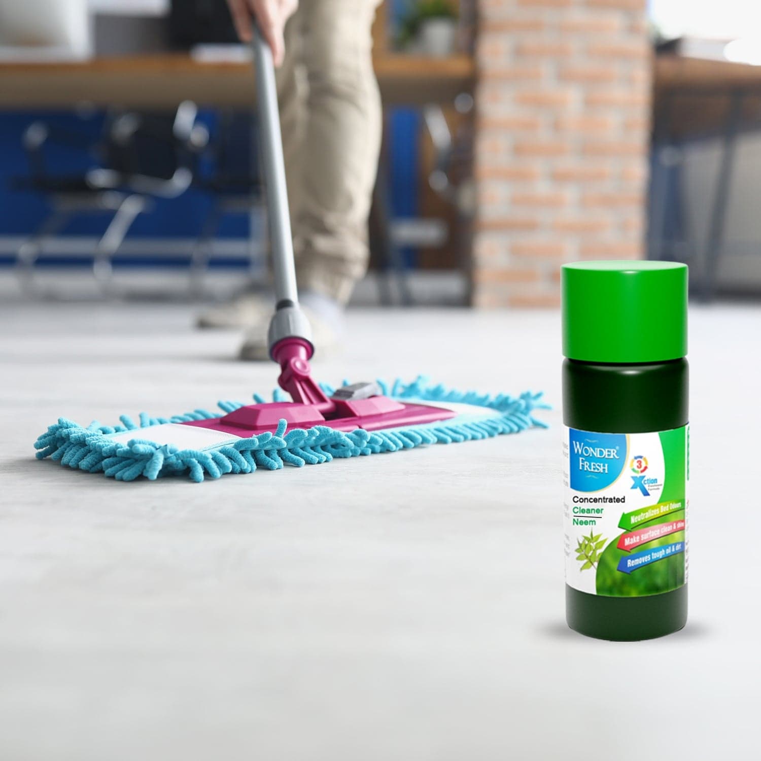 Mop Floor Surface Cleaner Liquid - Disinfectant, Insect Repellent thumbnail 5