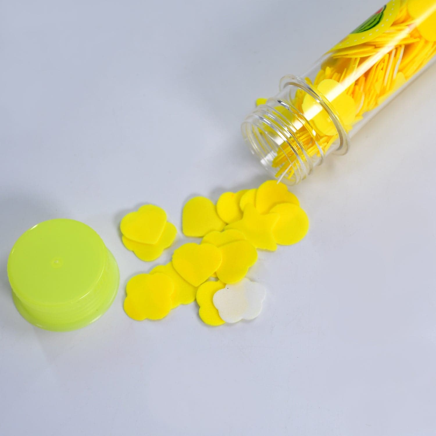 Portable Hand Washing Bath Flower Shape Paper Soap Strips In Test Tube Bottle thumbnail 8