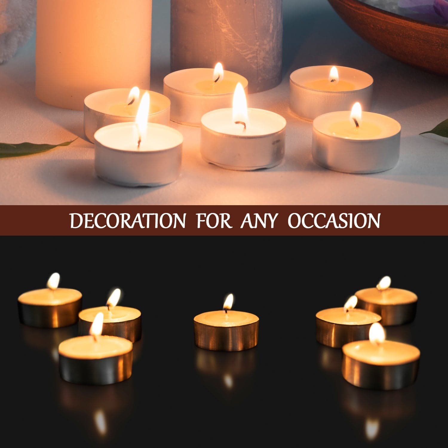 10Pcs Decorative Color Candl Light Candle Perfect For Gifts thumbnail 3