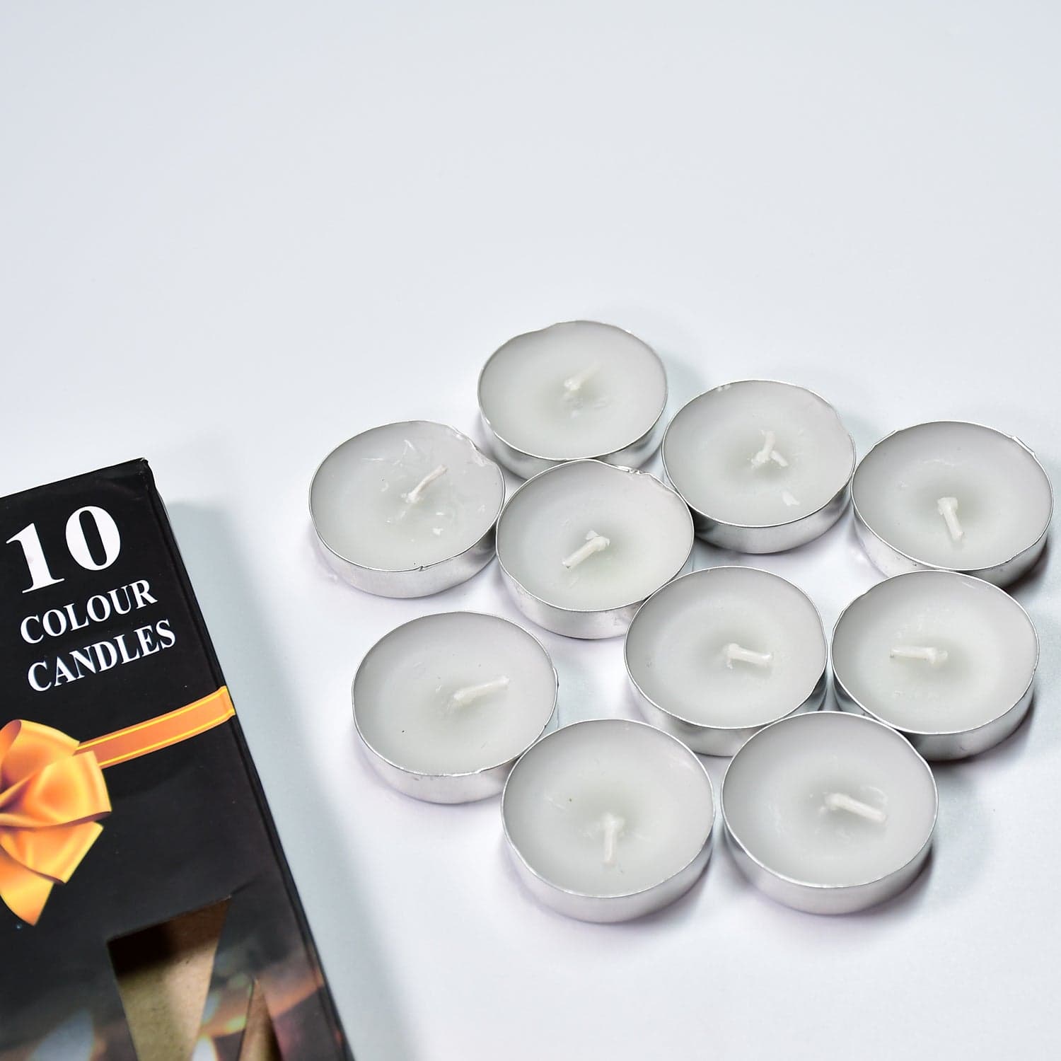 10Pcs Decorative Color Candl Light Candle Perfect For Gifts thumbnail 4