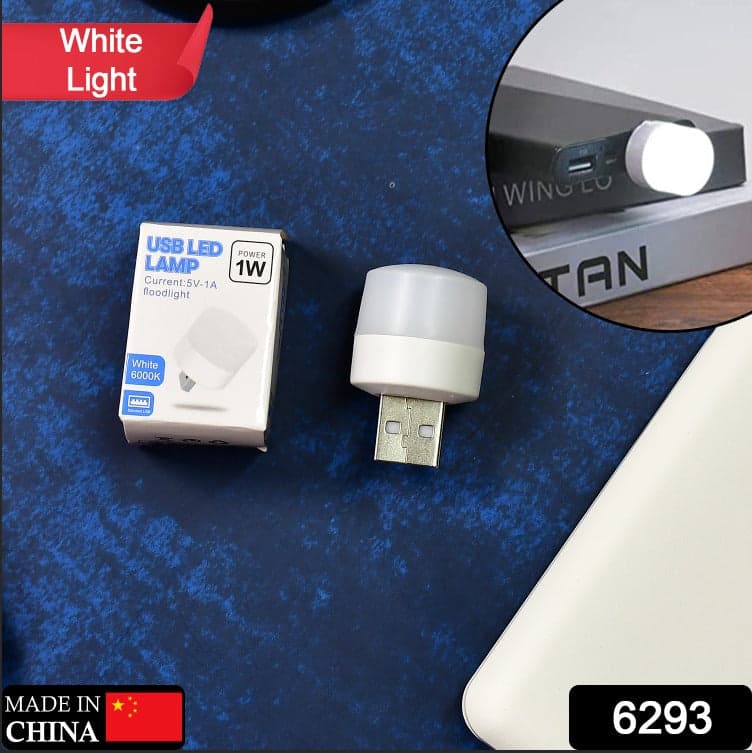 USB LED LAMP Night Light, Plug in Small Led Nightlight Mini Portable for PC and Laptop. thumbnail 2